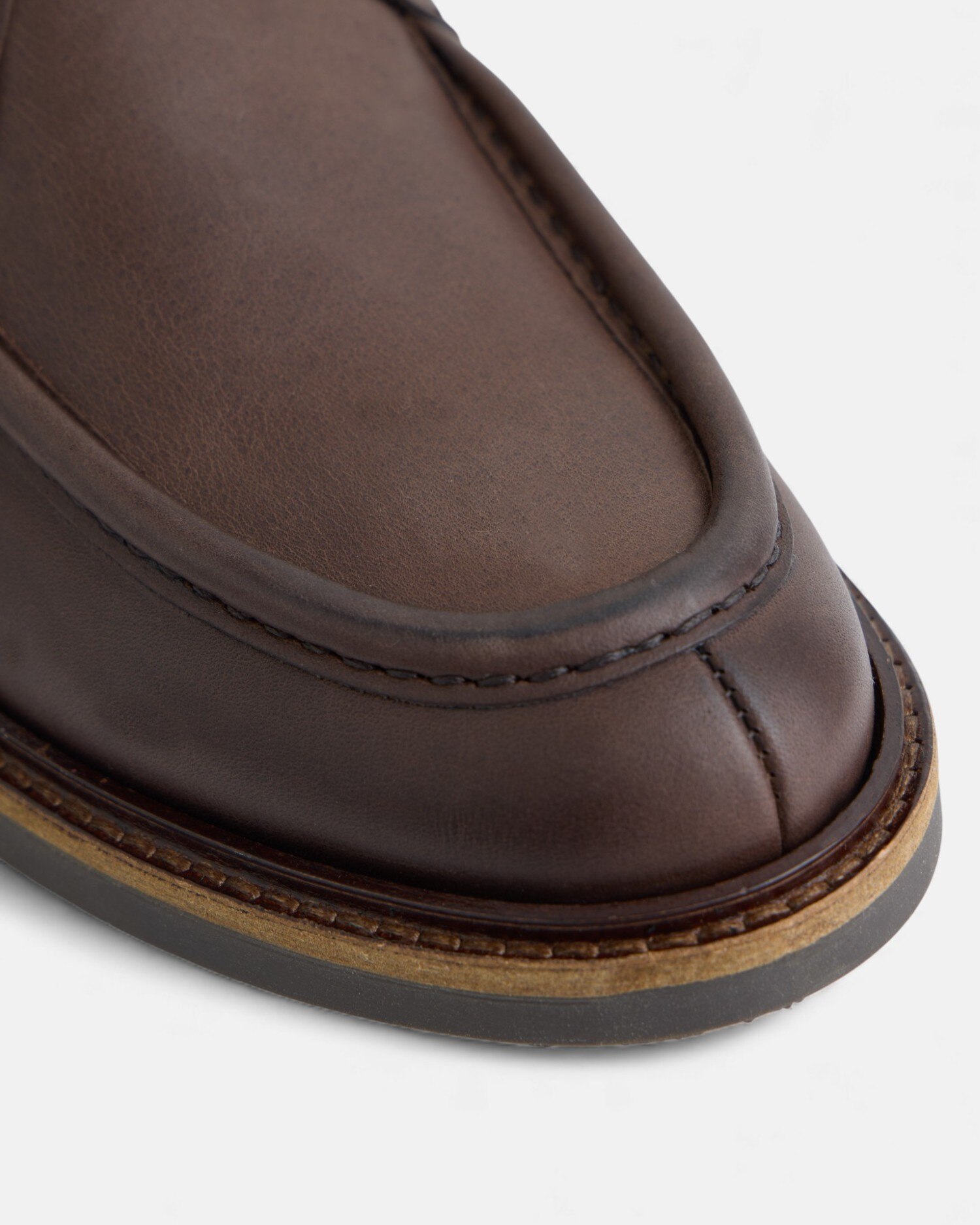 Botas de Pele Sport em Castanho Castanho-5