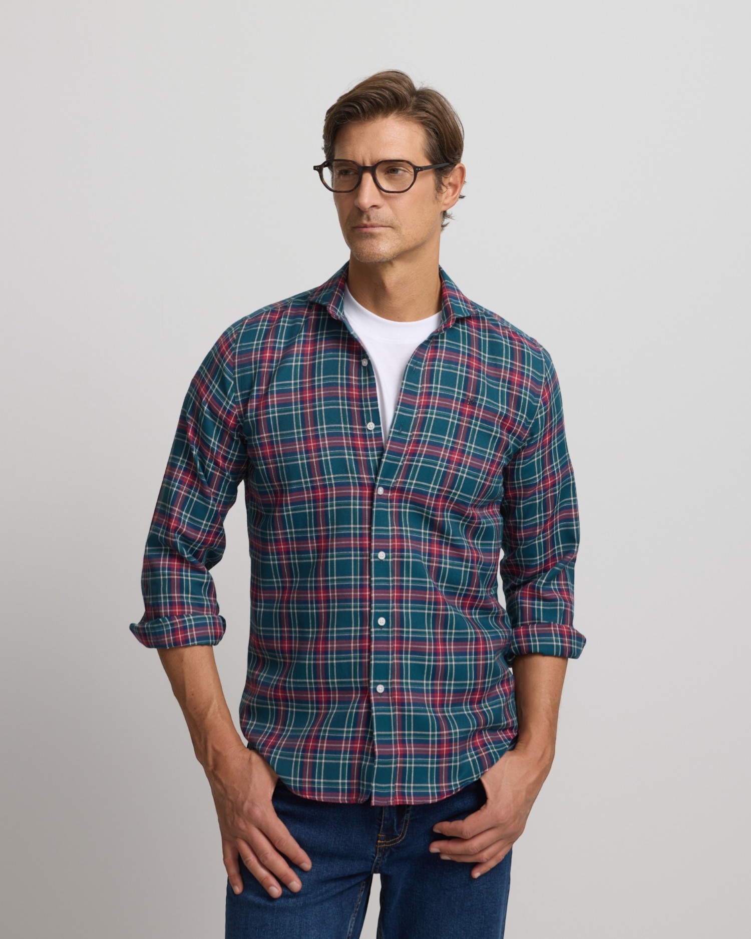 Imagem 0 de Camisa Aos Quadrados Sport Tartan