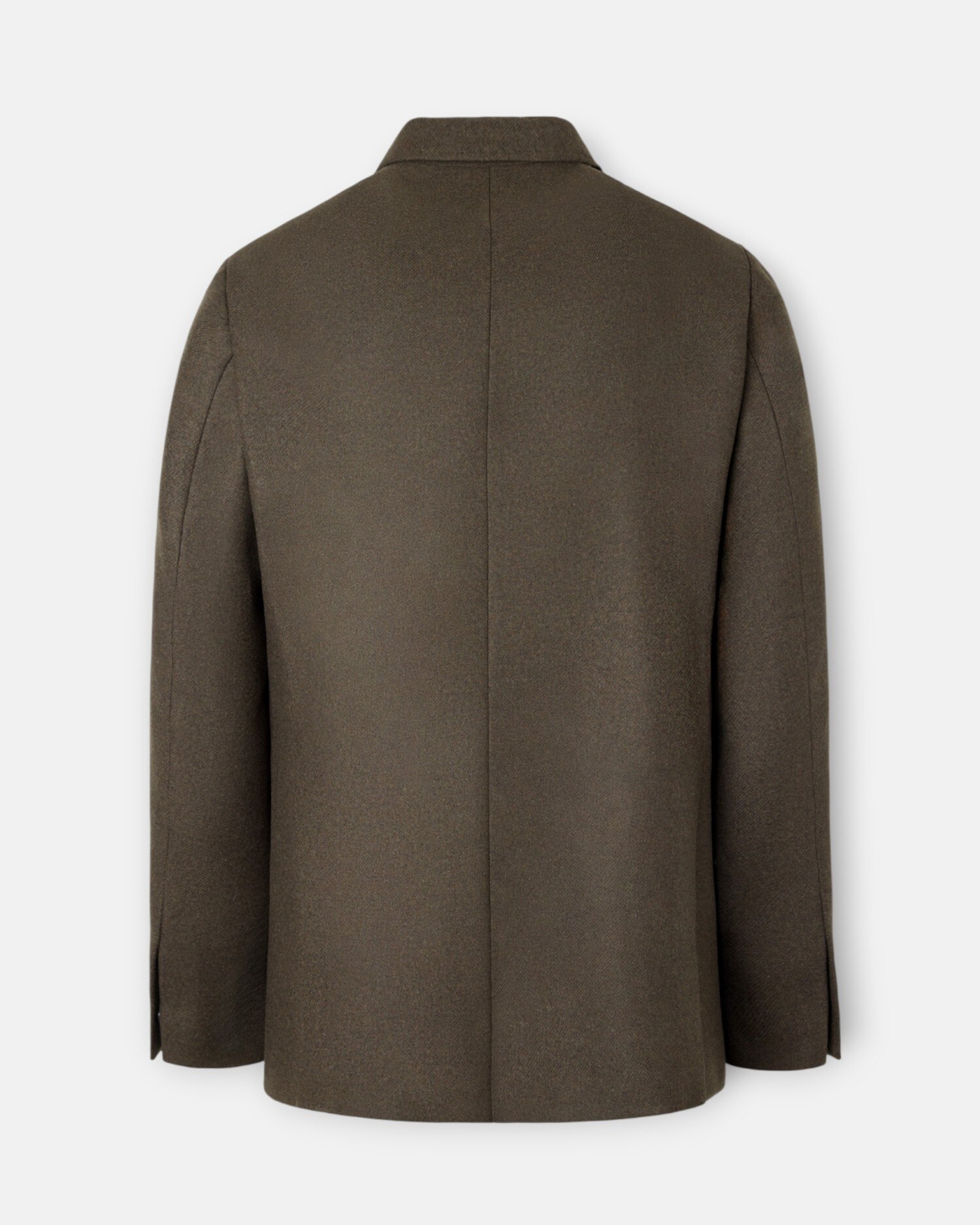 Blazer Liso Verde-escuro-5