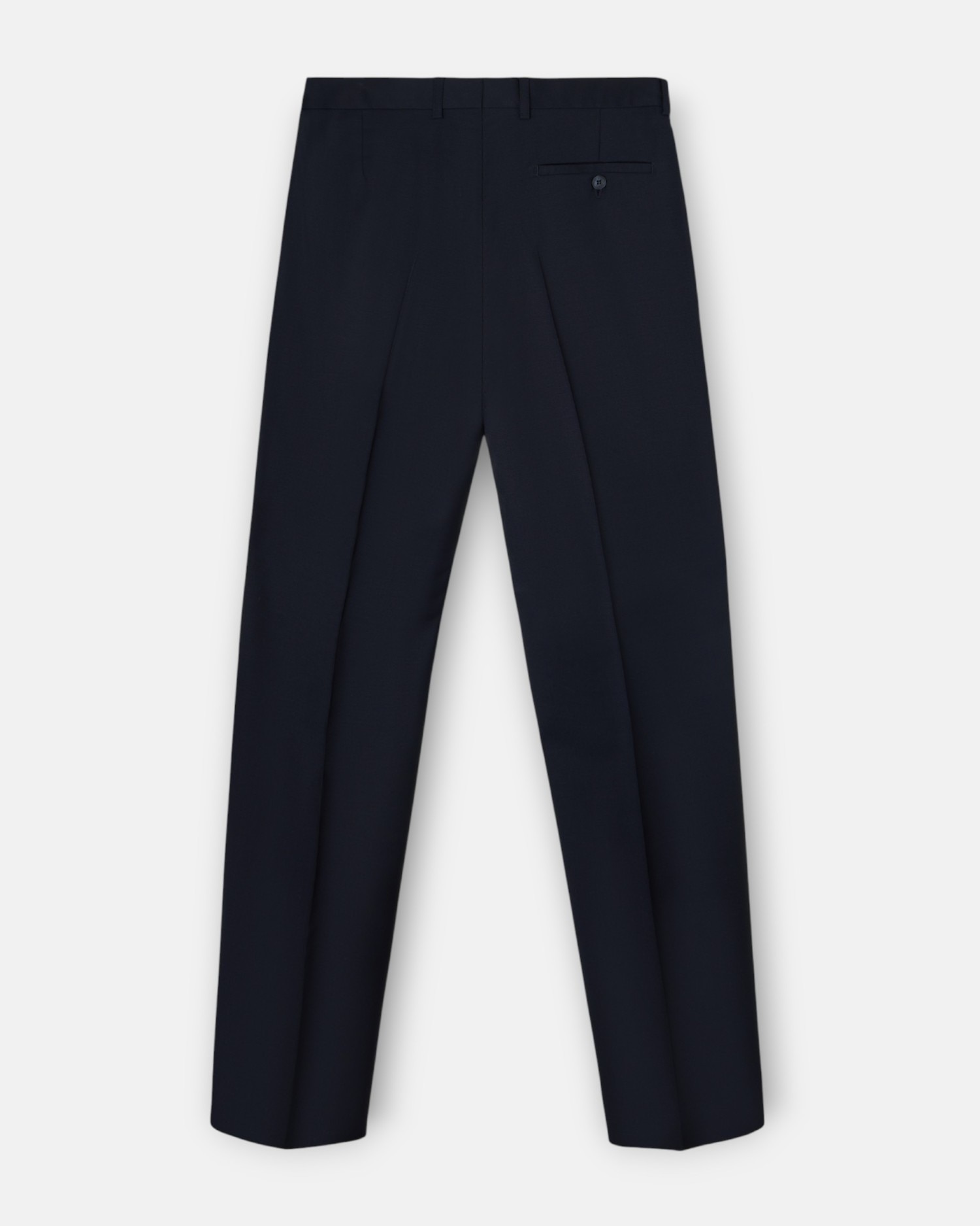 Calças de Fato Cruzadas Stretch Navy Azul-marinho-5