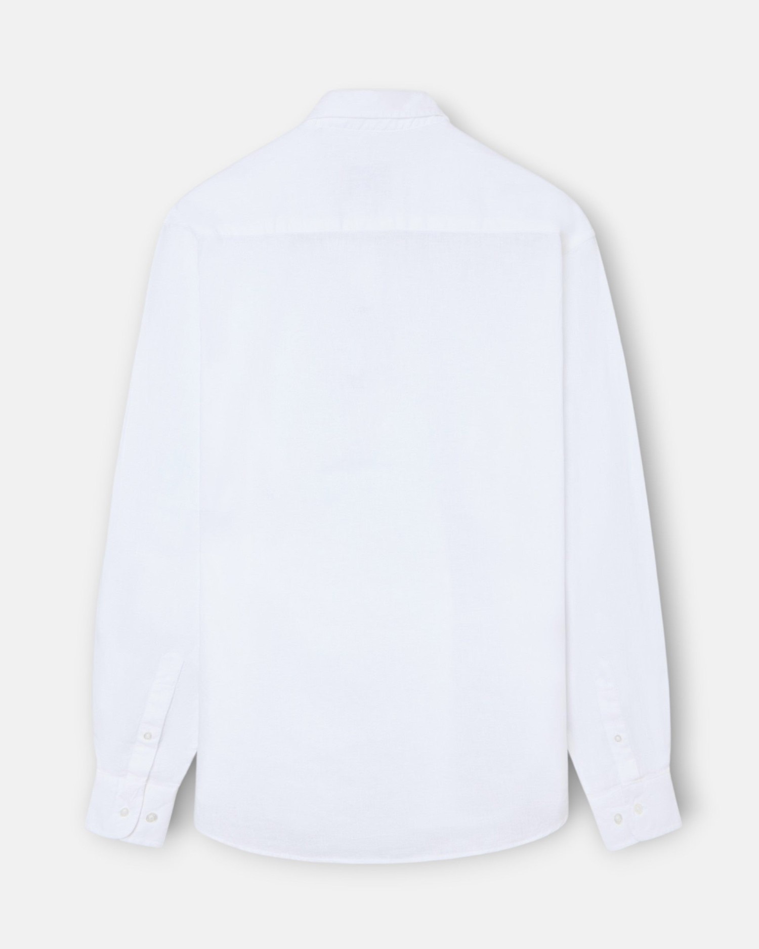 T-shirt Sport de Linho Branco-5