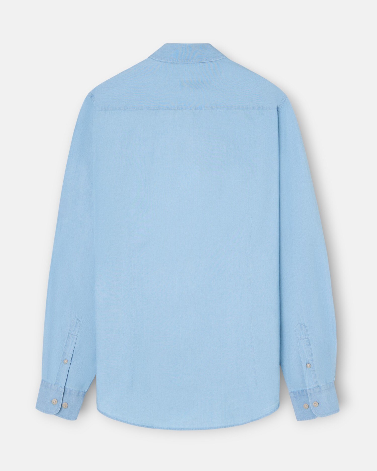 Camisa Sport Denim Azul-claro Azul-5