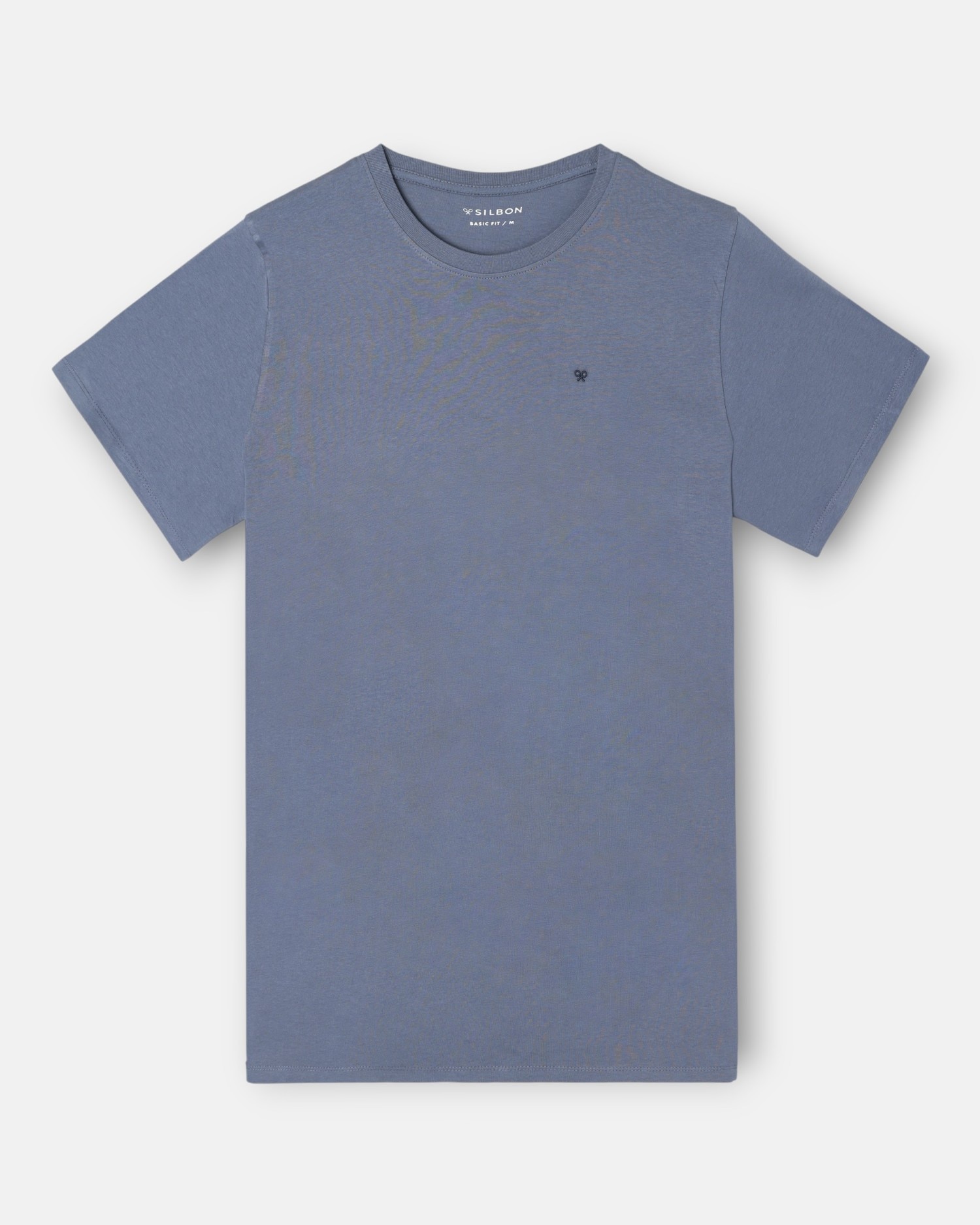 T-shirt Minilogo Bordeaux Azul-1