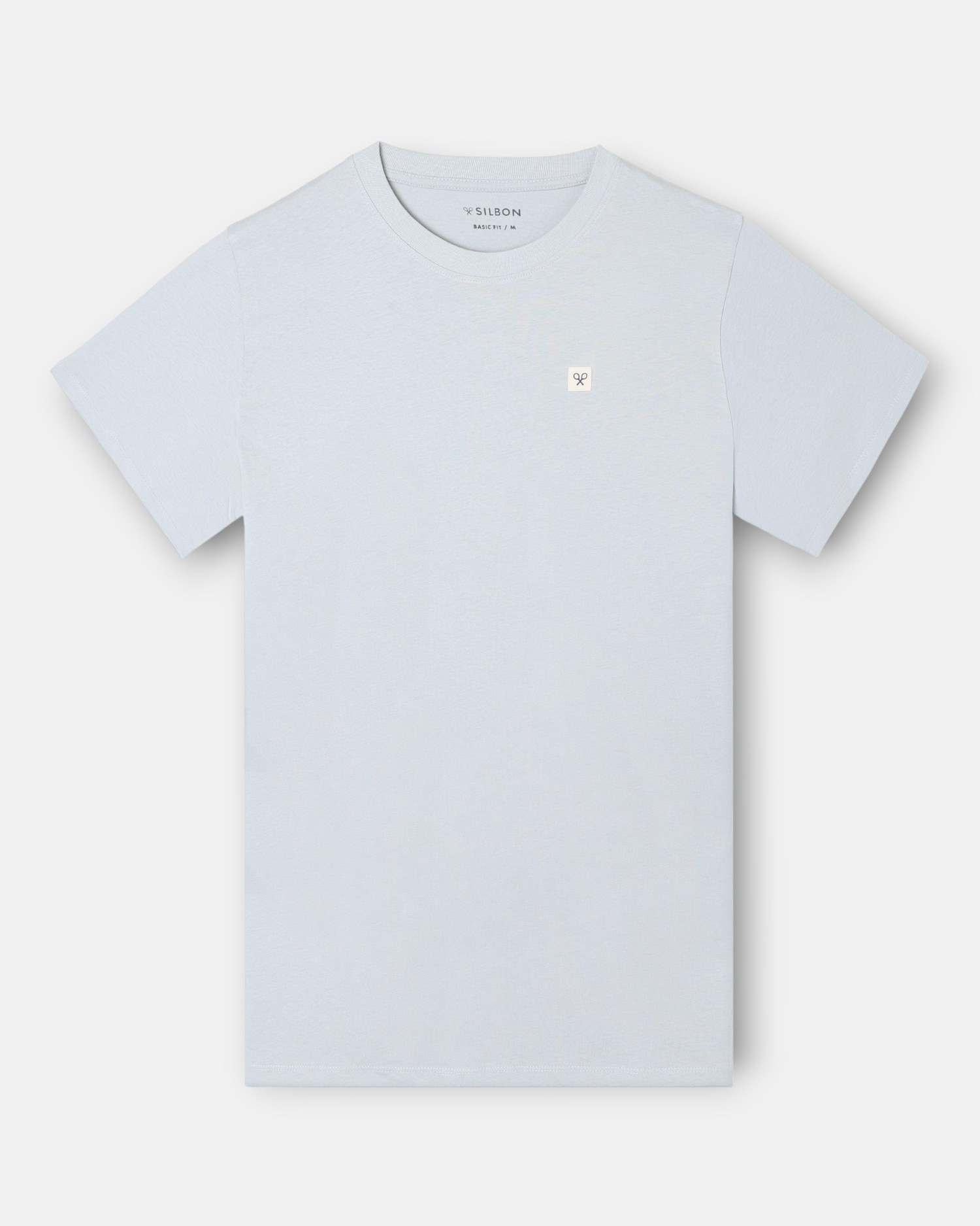 Imagem 0 de T-shirt de Manga Curta Lisa Minilogo Patch Branca