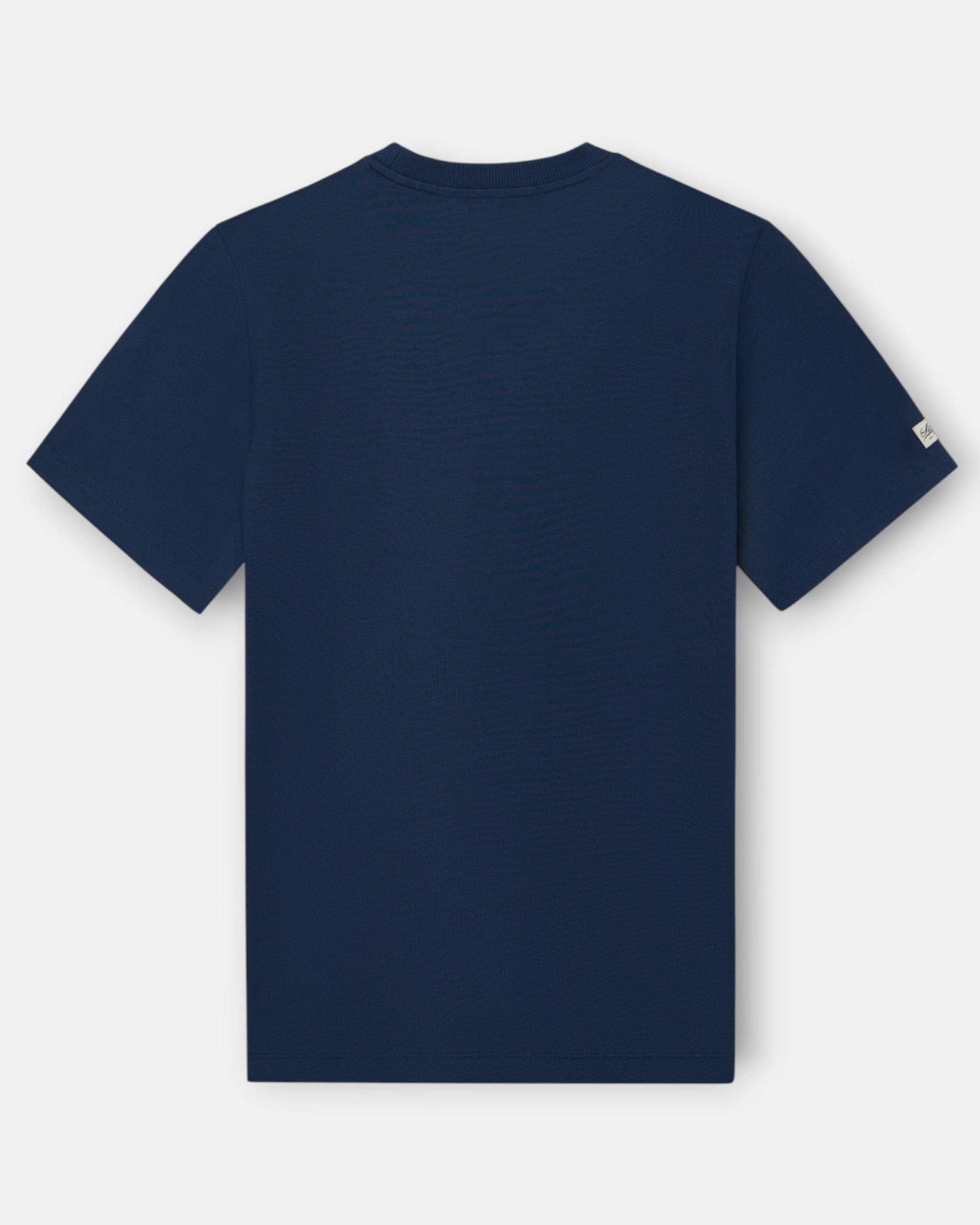 T-shirt Clássica com Etiqueta Azul-marinho-5