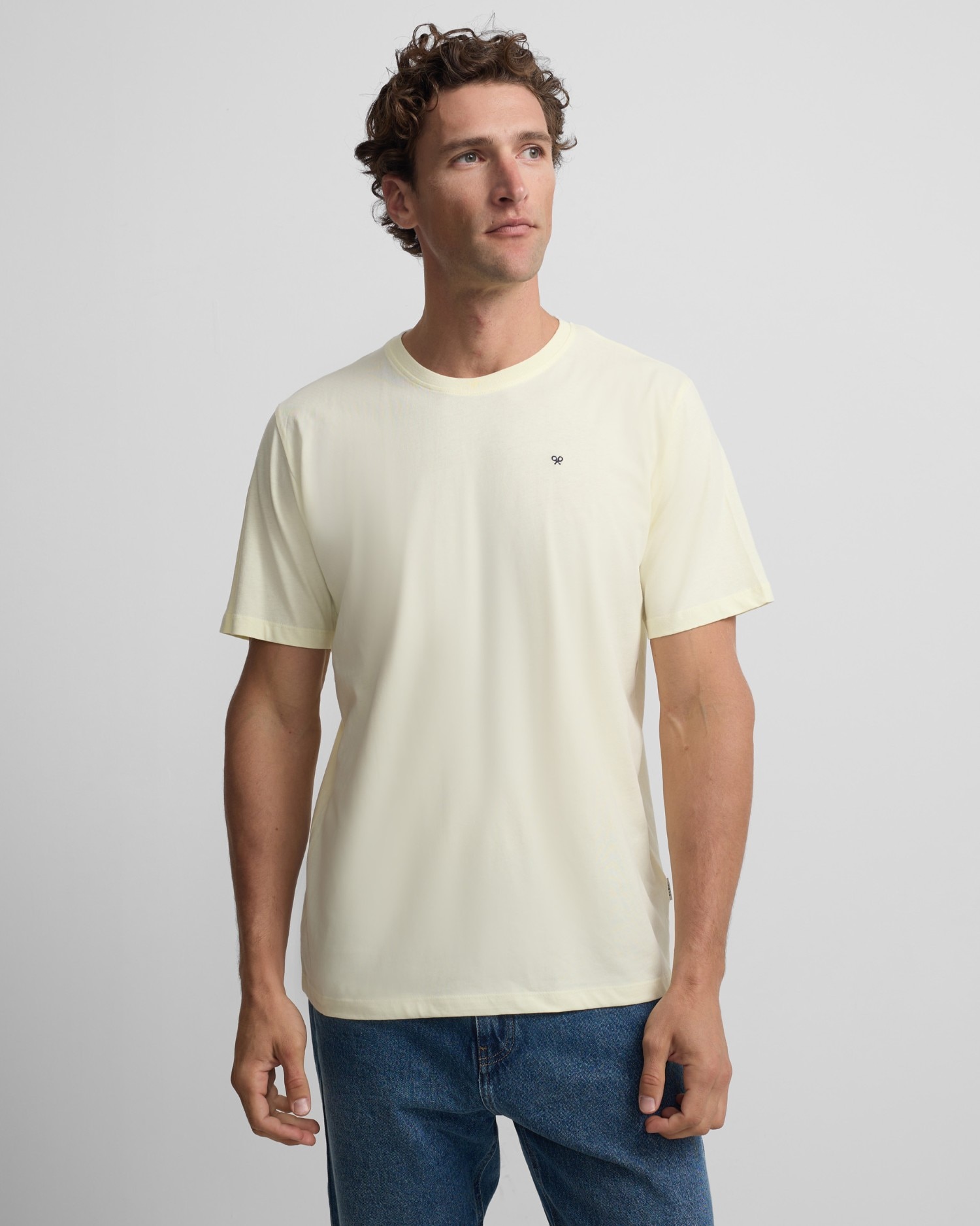 T-shirt Minilogo Bordeaux Amarelo-1