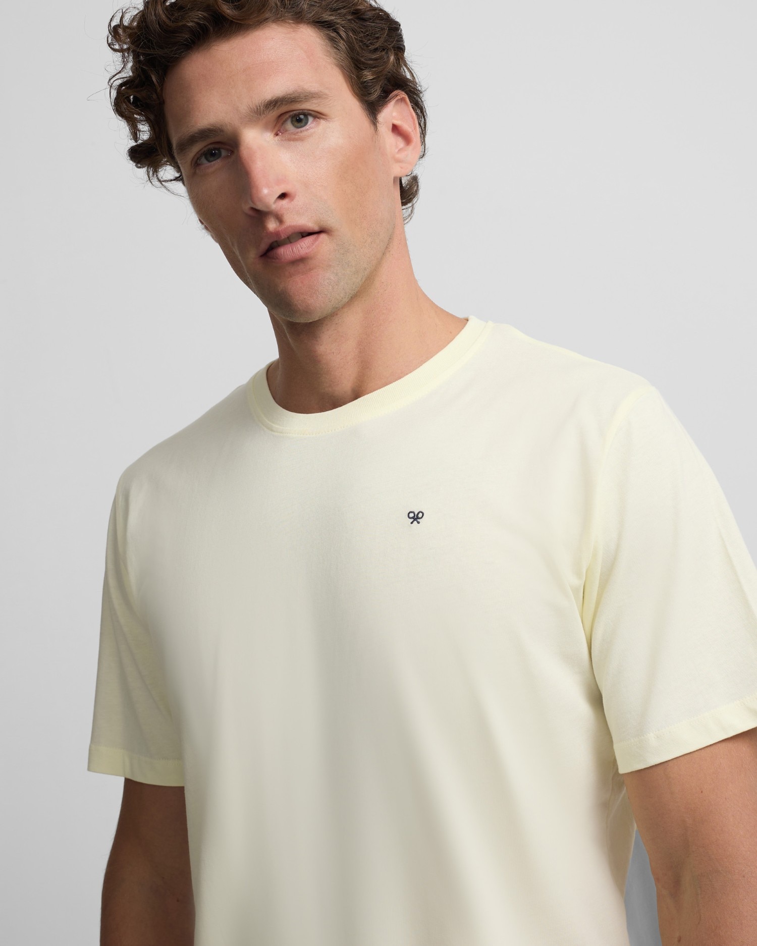 T-shirt Minilogo Bordeaux Amarelo-3