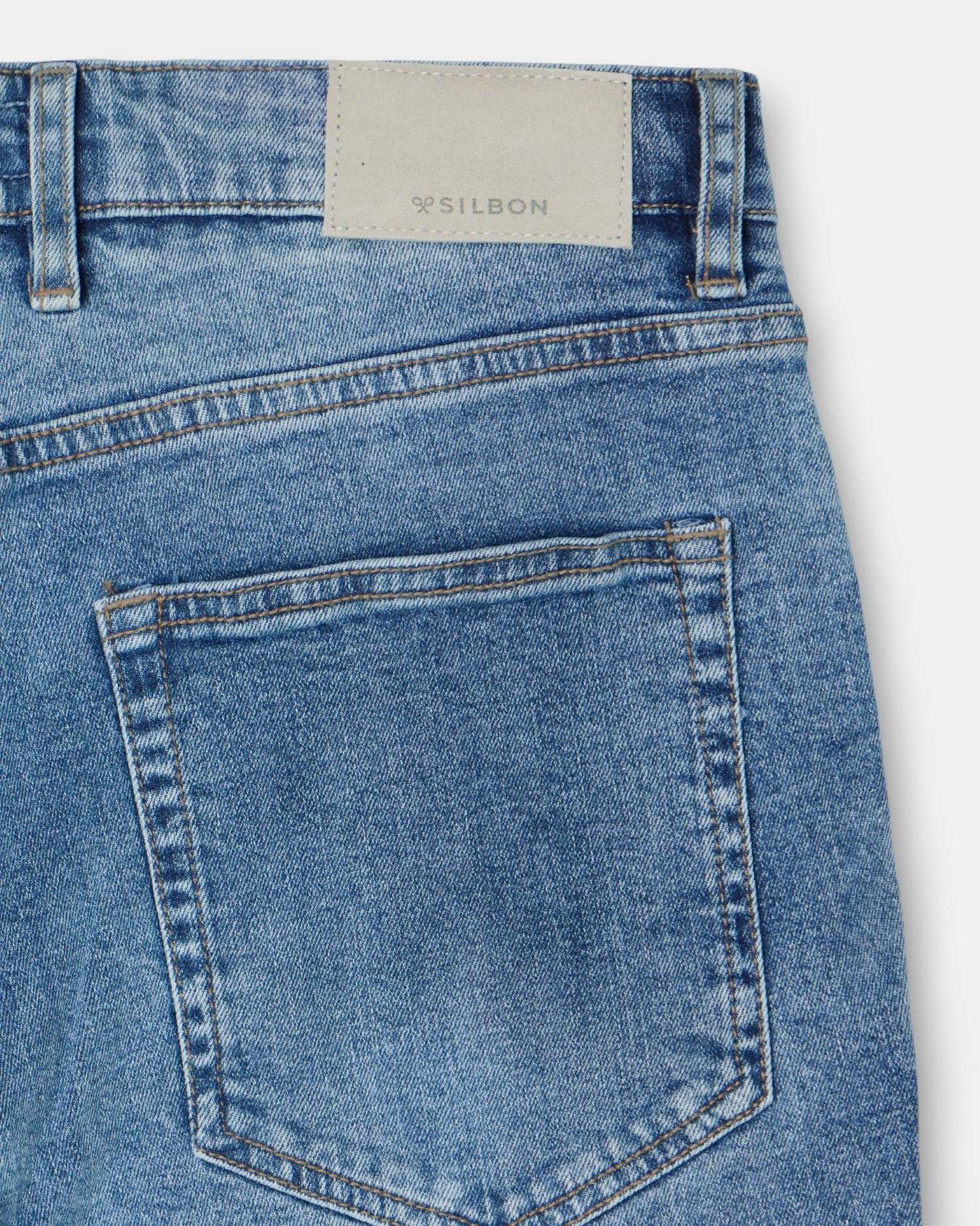 Calças Sport Denim Azul-3