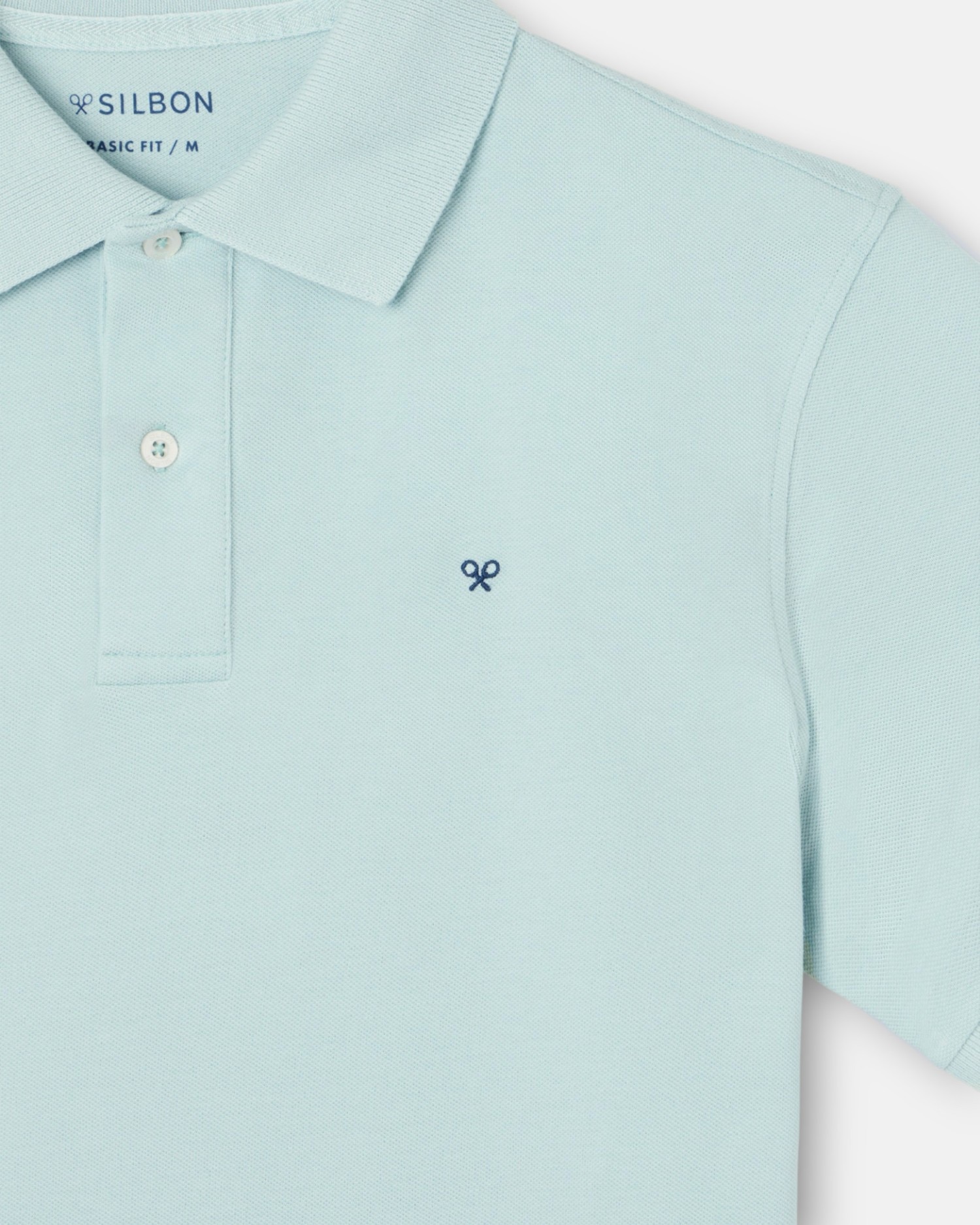 Polo Clássico Liso Bordeaux Azul-3