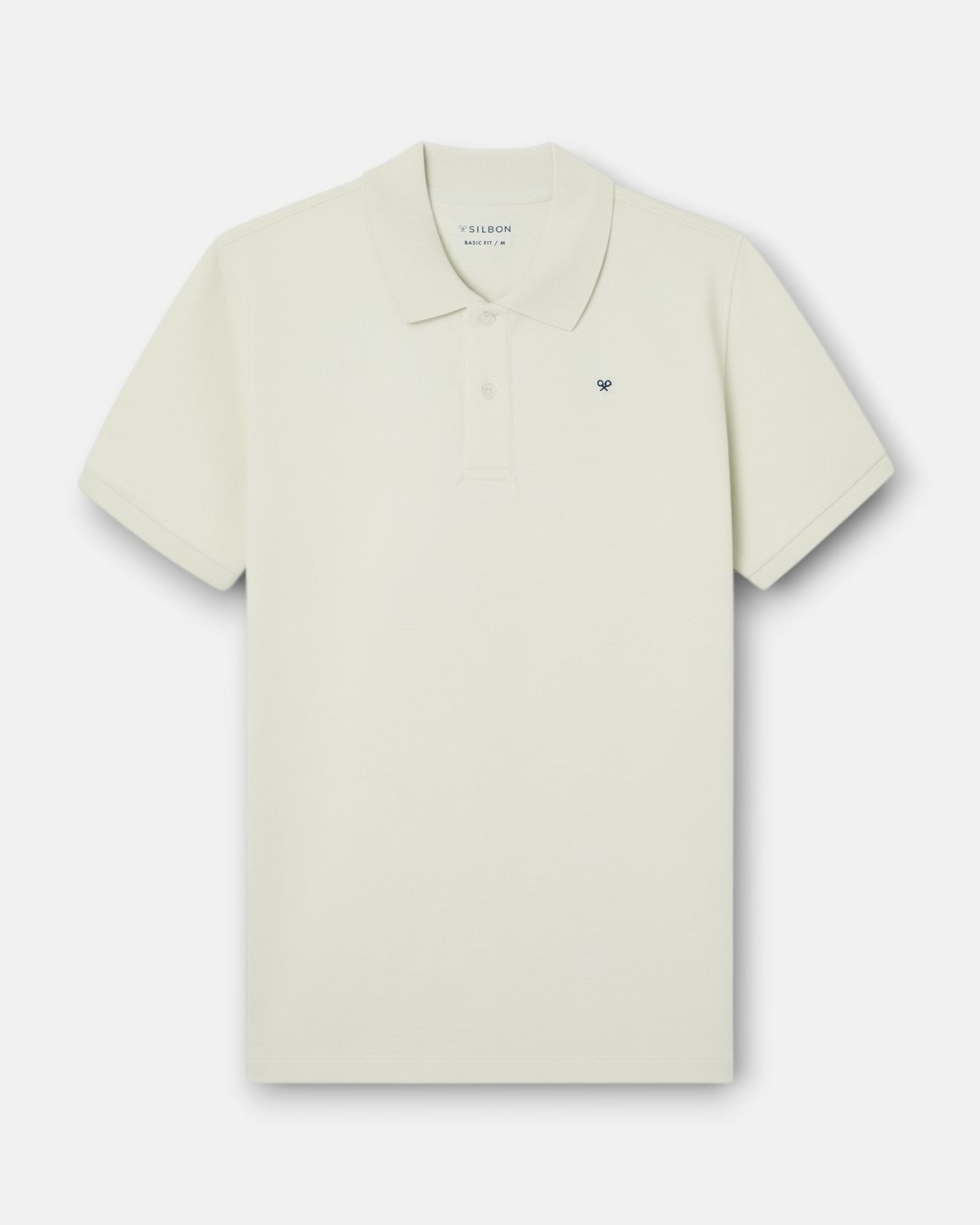 Polo Clássico Liso Verde-claro-4