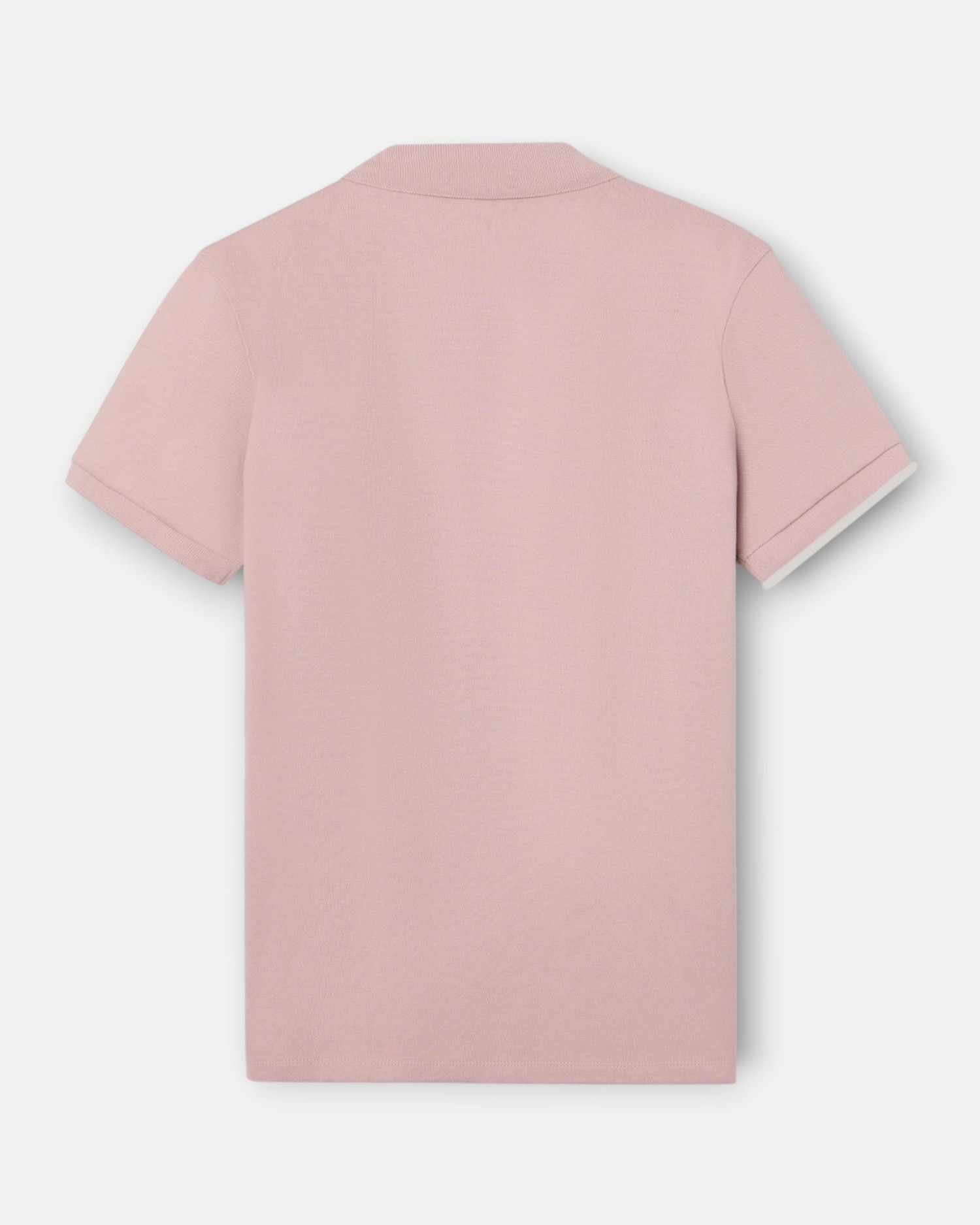 Polo Clássico Liso Rosa-5