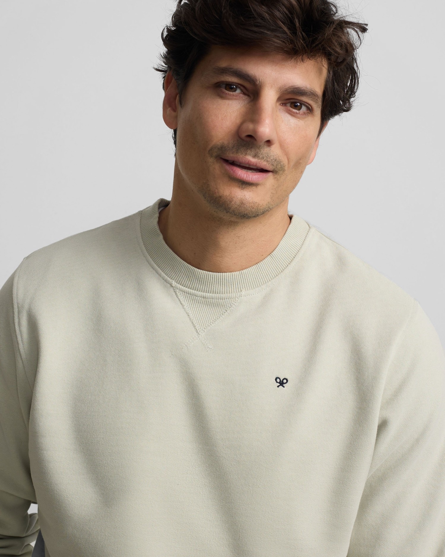 Sweatshirt Minilogo Verde-3