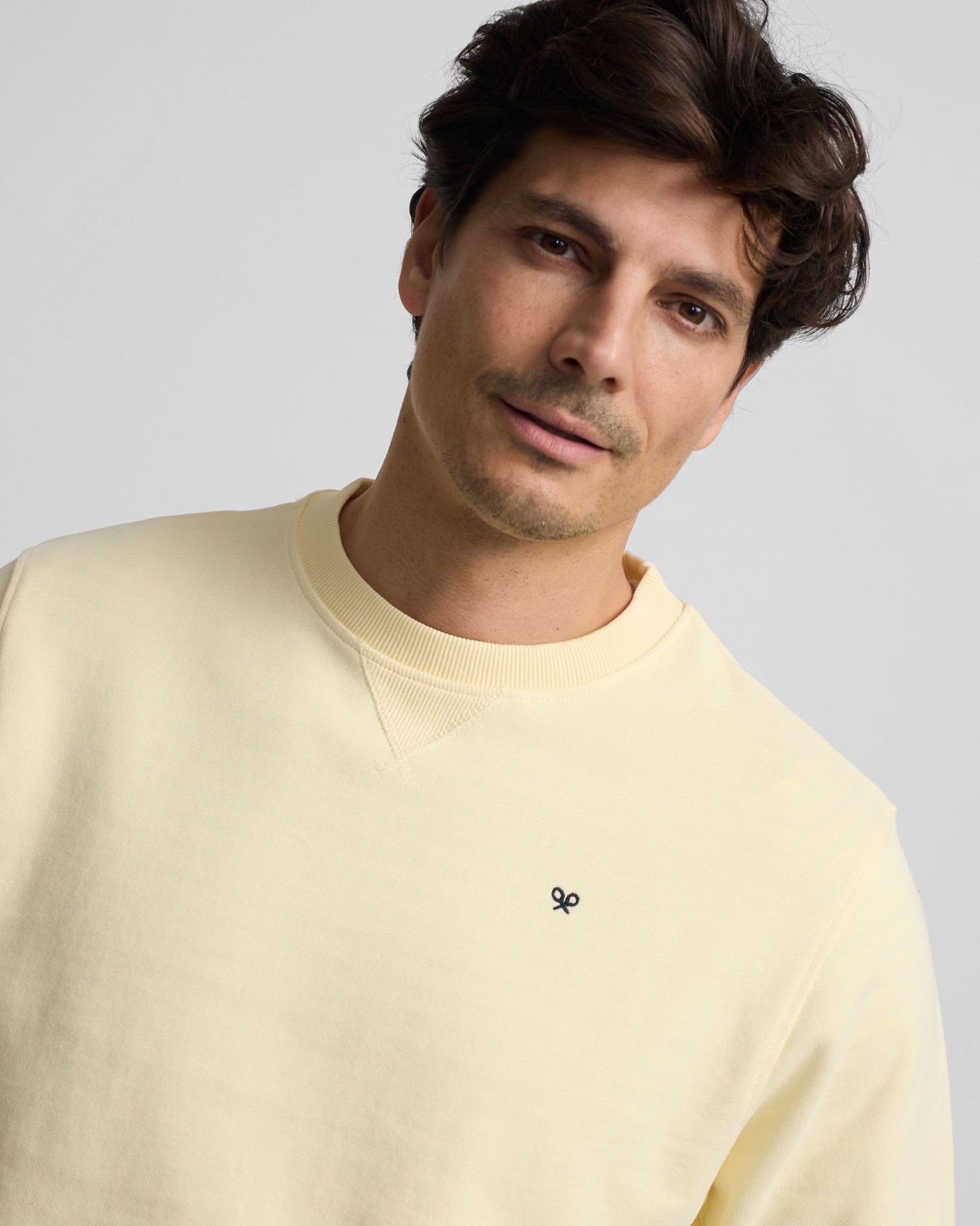 Sweatshirt Minilogo Amarelo-3