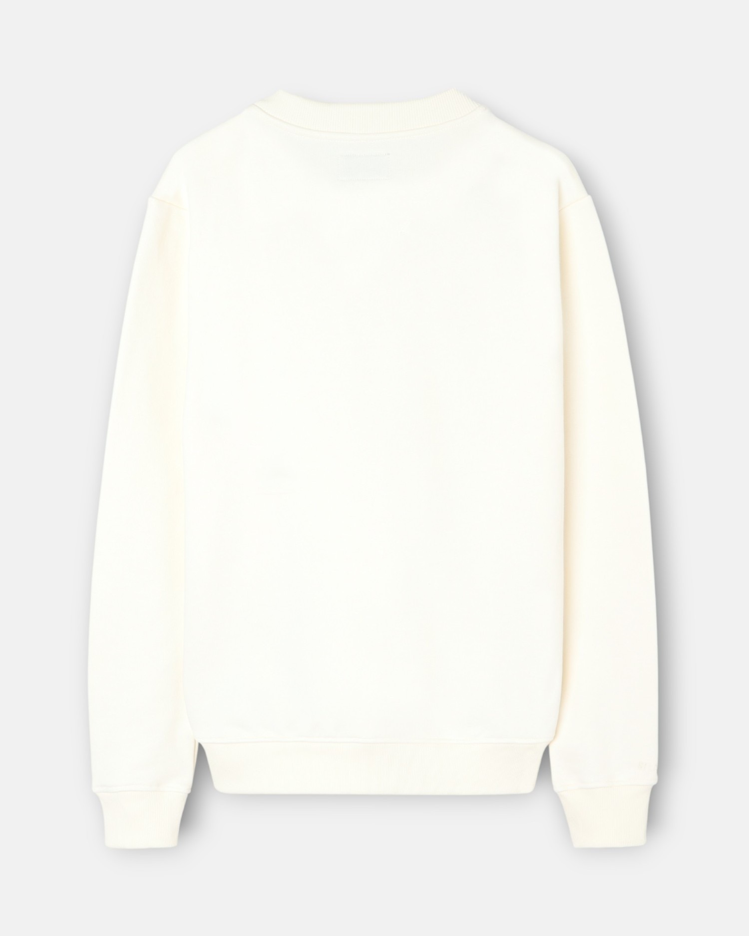 Sweatshirt sem Capuz Minilogo Rizo Creme-5
