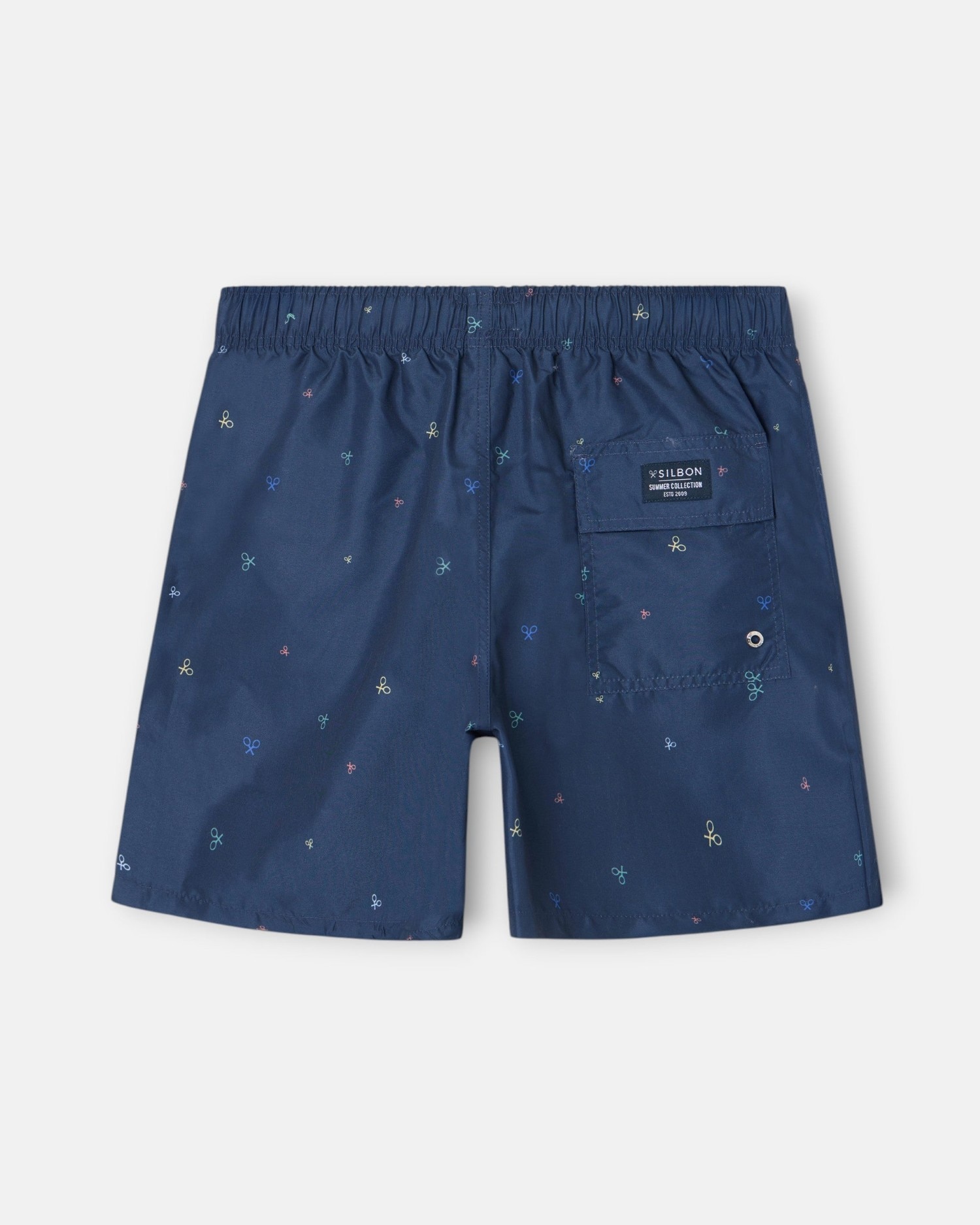 Fato de Banho Multiraquetes em Azul-marinho Azul-marinho-2