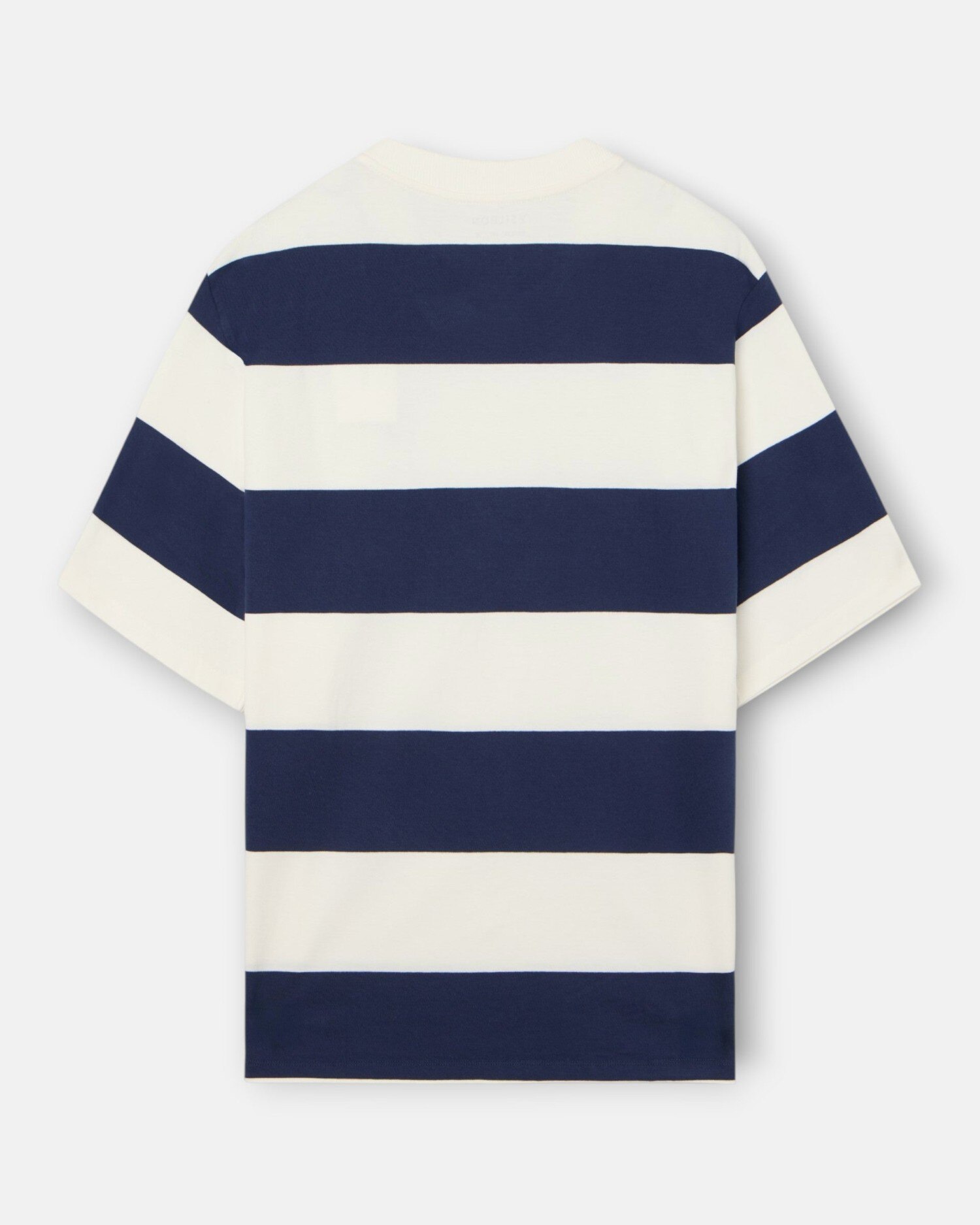 T-shirt Special Fit Riscas Largas em Marinho Azul-marinho-3