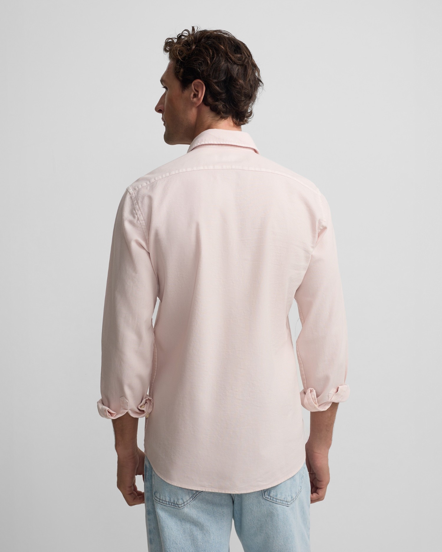 Camisa sport estructura logo coral para hombre Coral-2