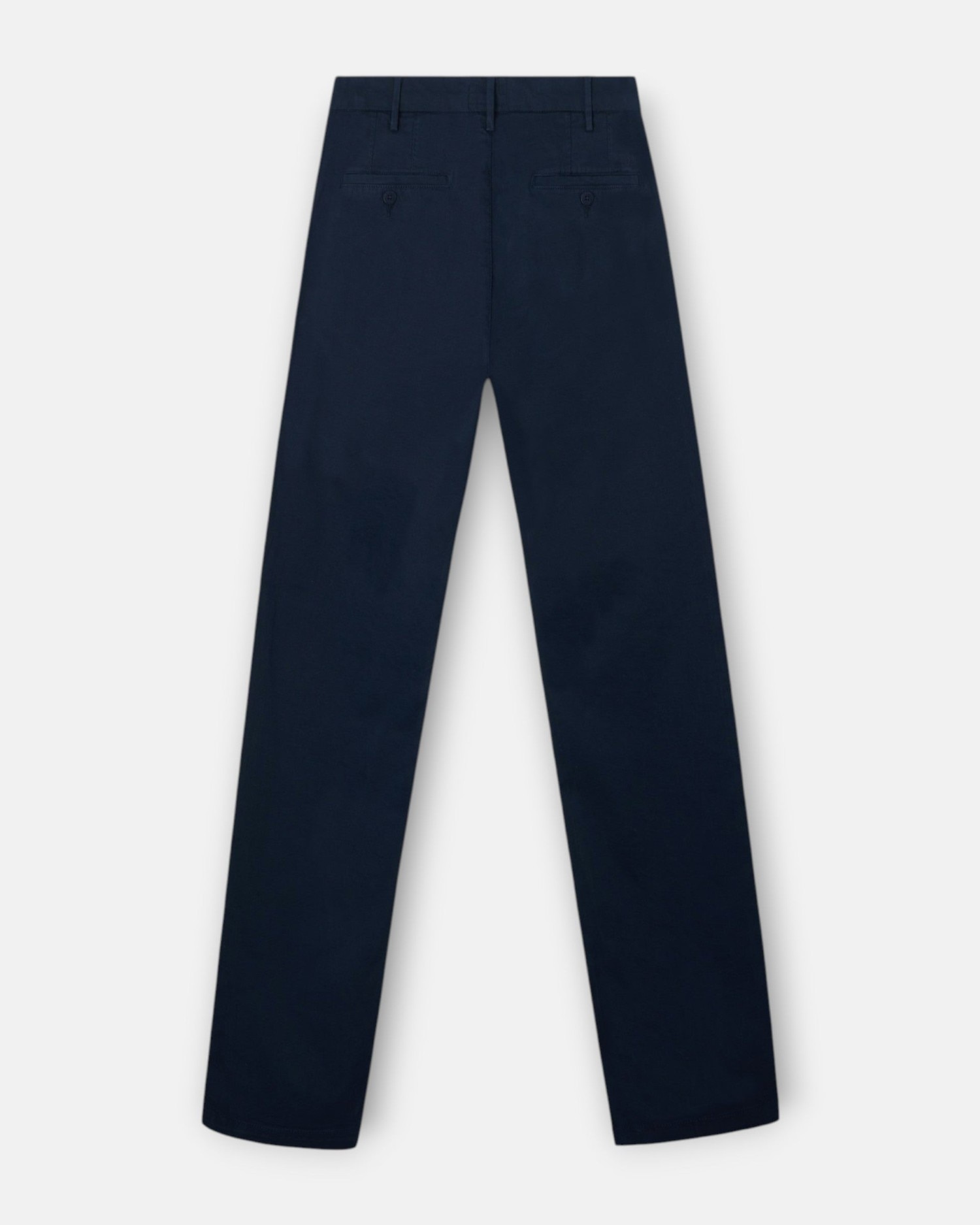 Calças Sport Calças Chino com Pinças Azul Azul-marinho Azul-marinho-2