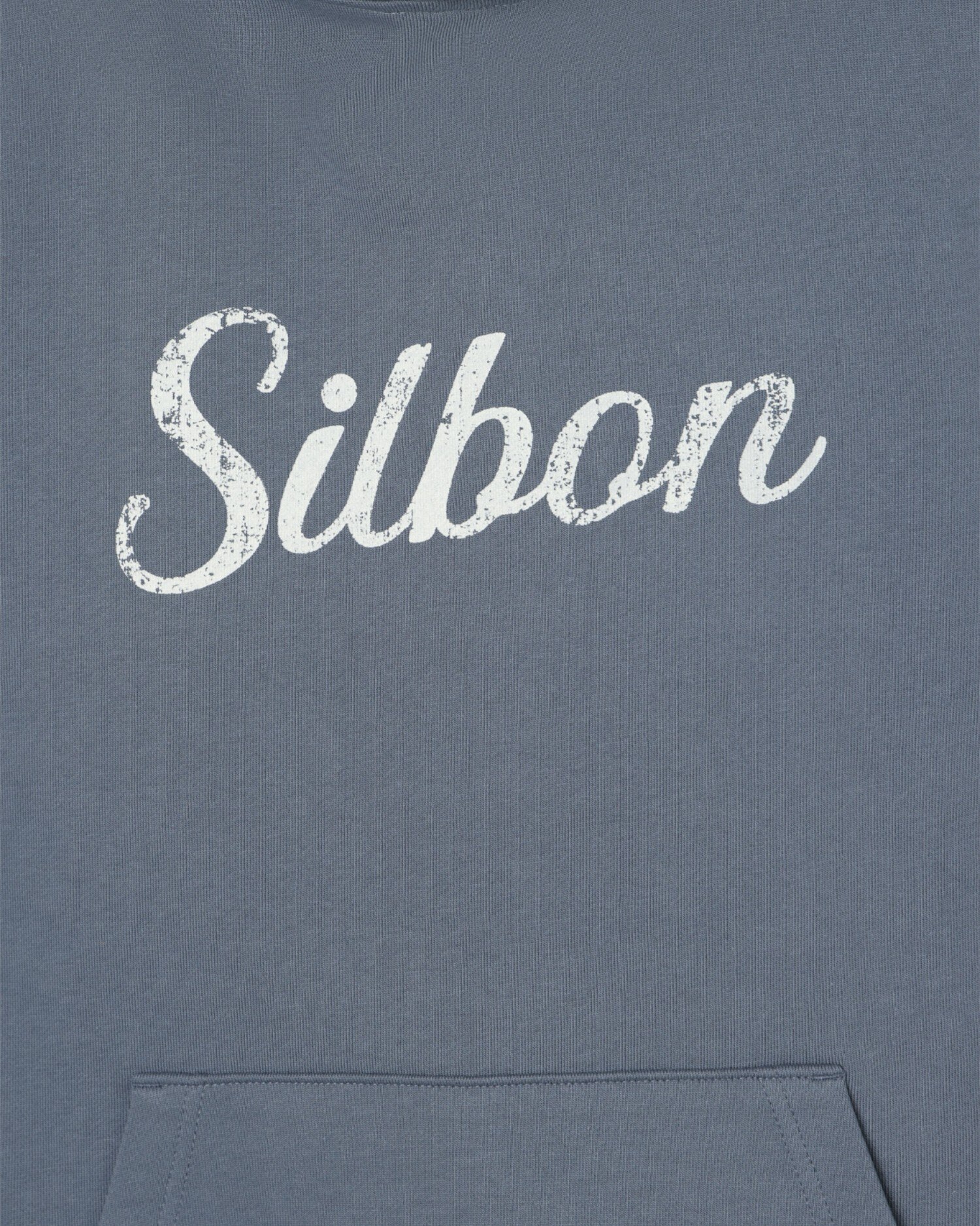 Sweatshirt com Capuz Vintage Azul-3