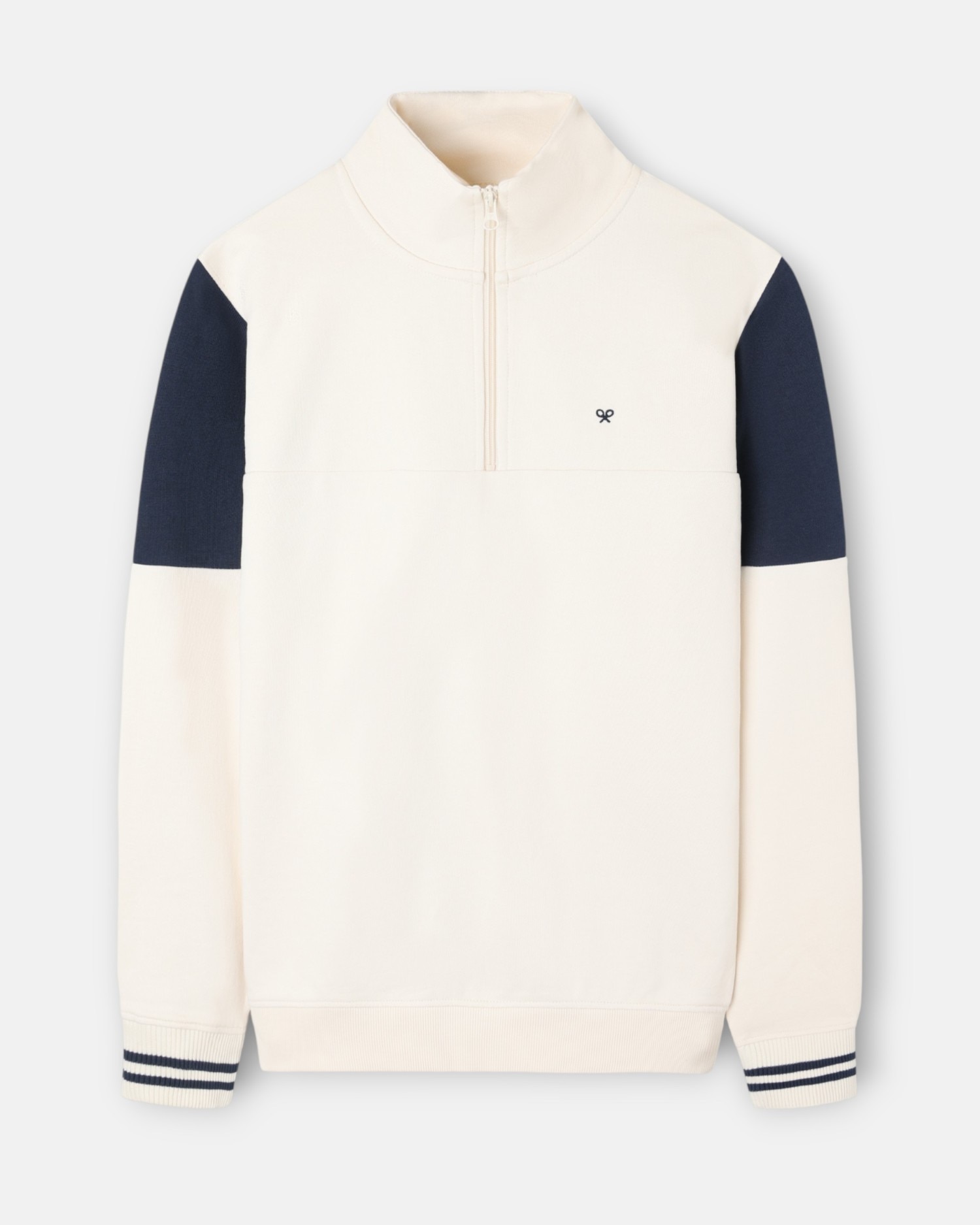 Imagem 0 de Sweatshirt com Meia Fecho Zip Vintage