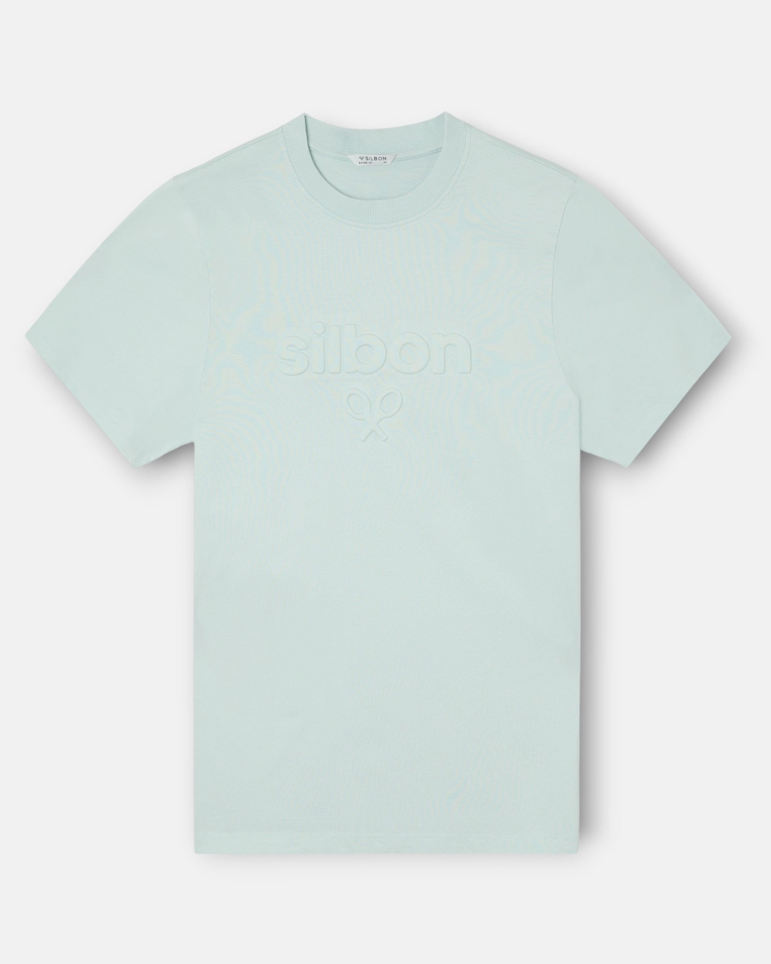 T-shirt Silbon em Relevo Azul-4