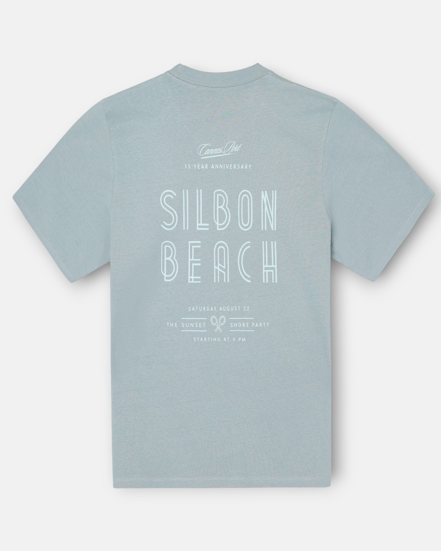 T-shirt Special Fit Sunset Party Coral Água-marinha-2