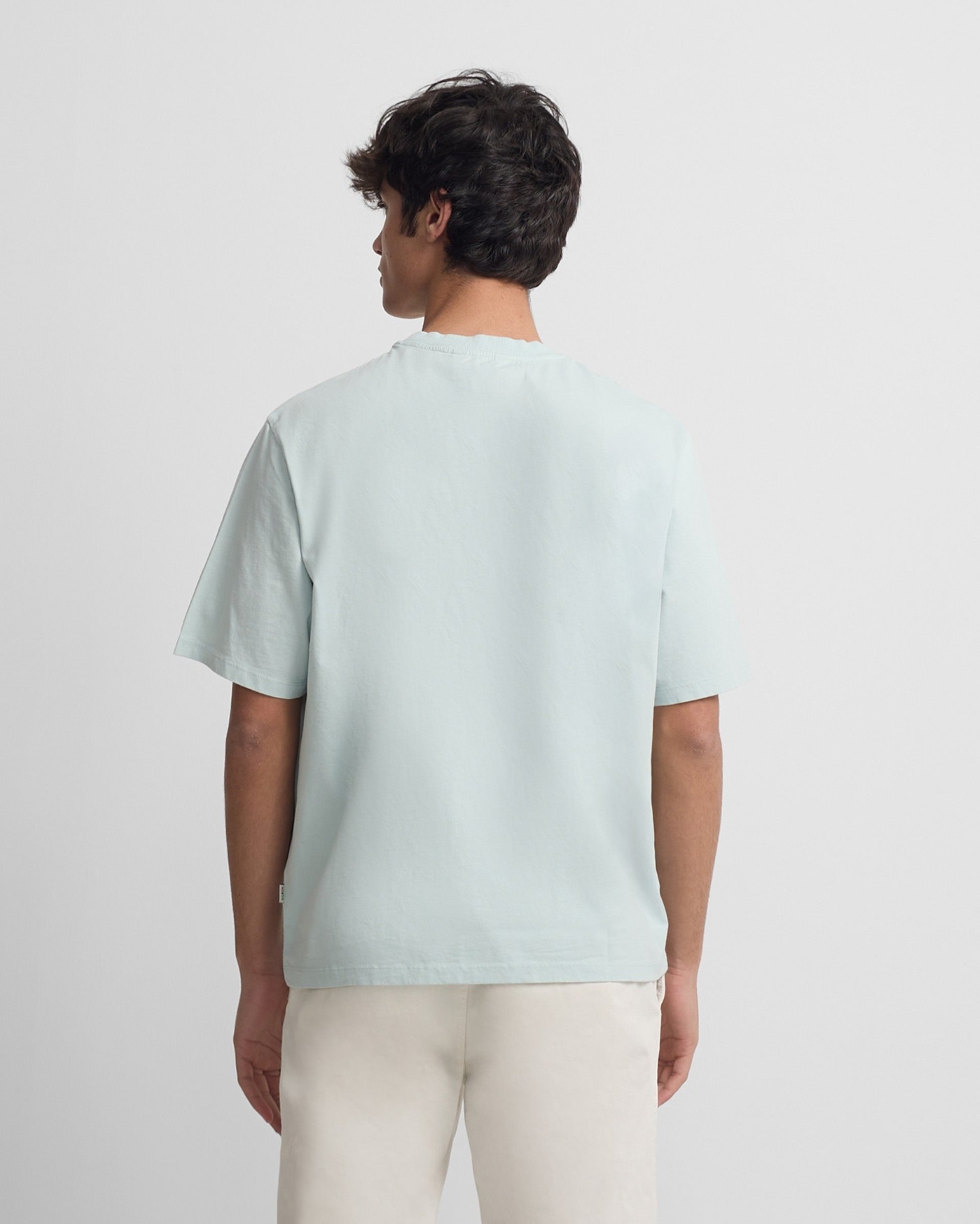 T-shirt Special Fit Minilogo Patch Água-marinha-2