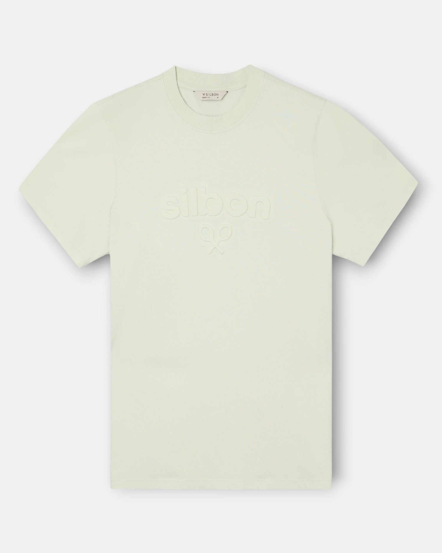 T-shirt Silbon em Relevo Verde-4