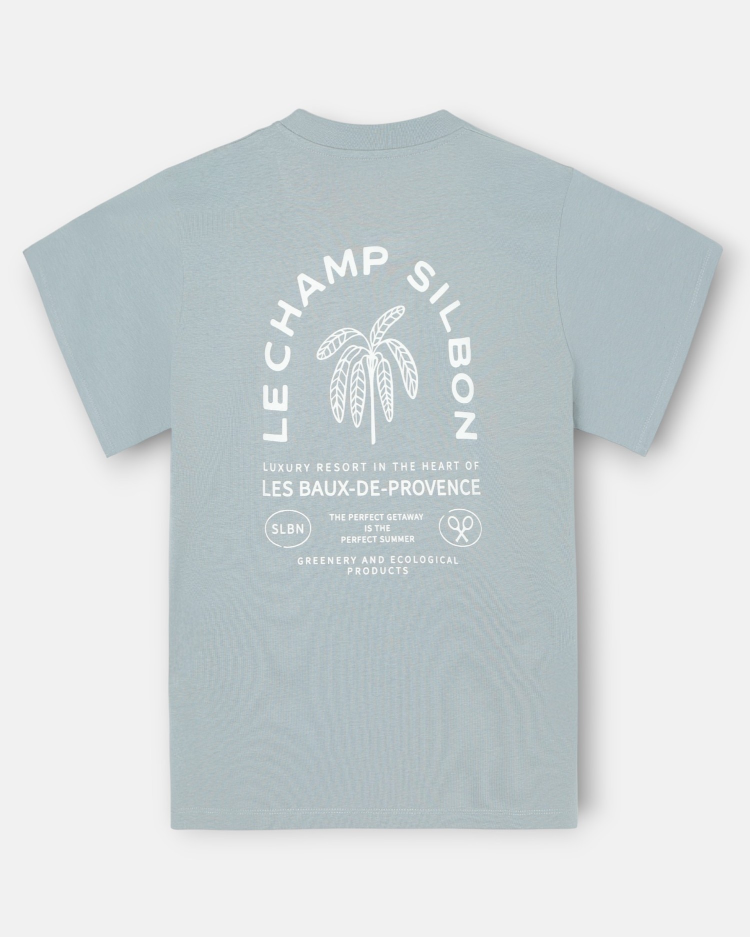 T-shirt Special Fit Le Champs Verde Verde-azulado-2
