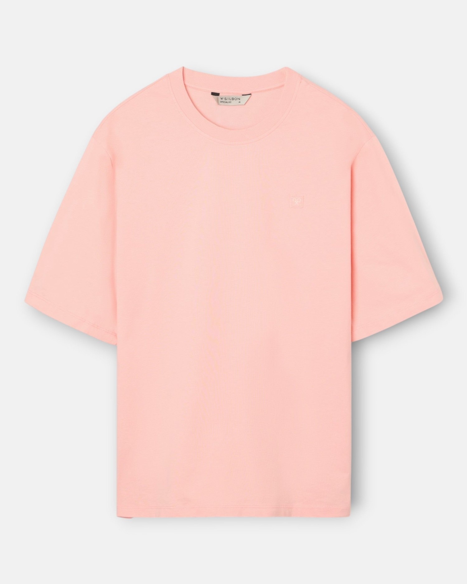 T-shirt Special Fit Minilogo Patch Coral-4