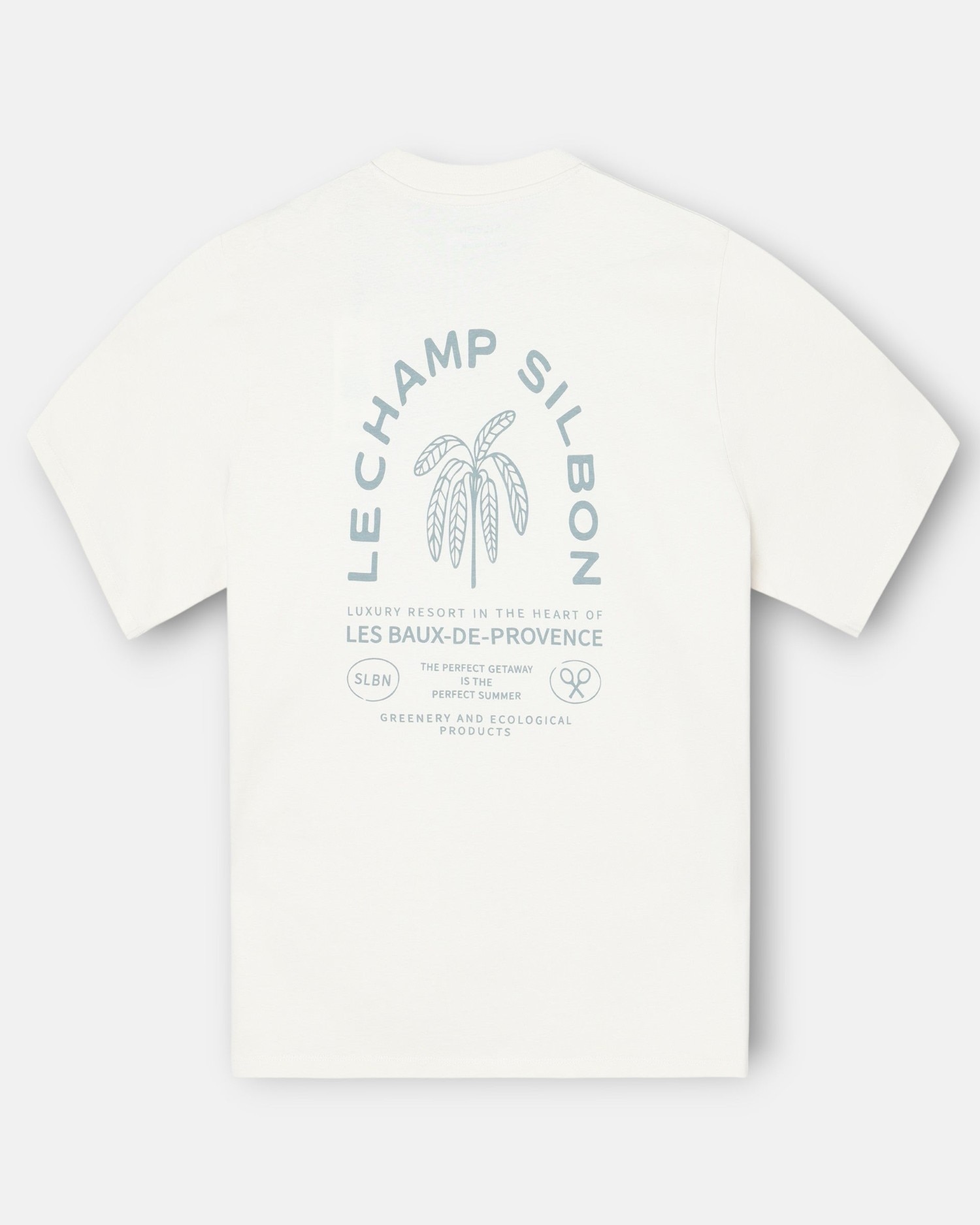 T-shirt Special Fit Le Champs em Creme Creme-5