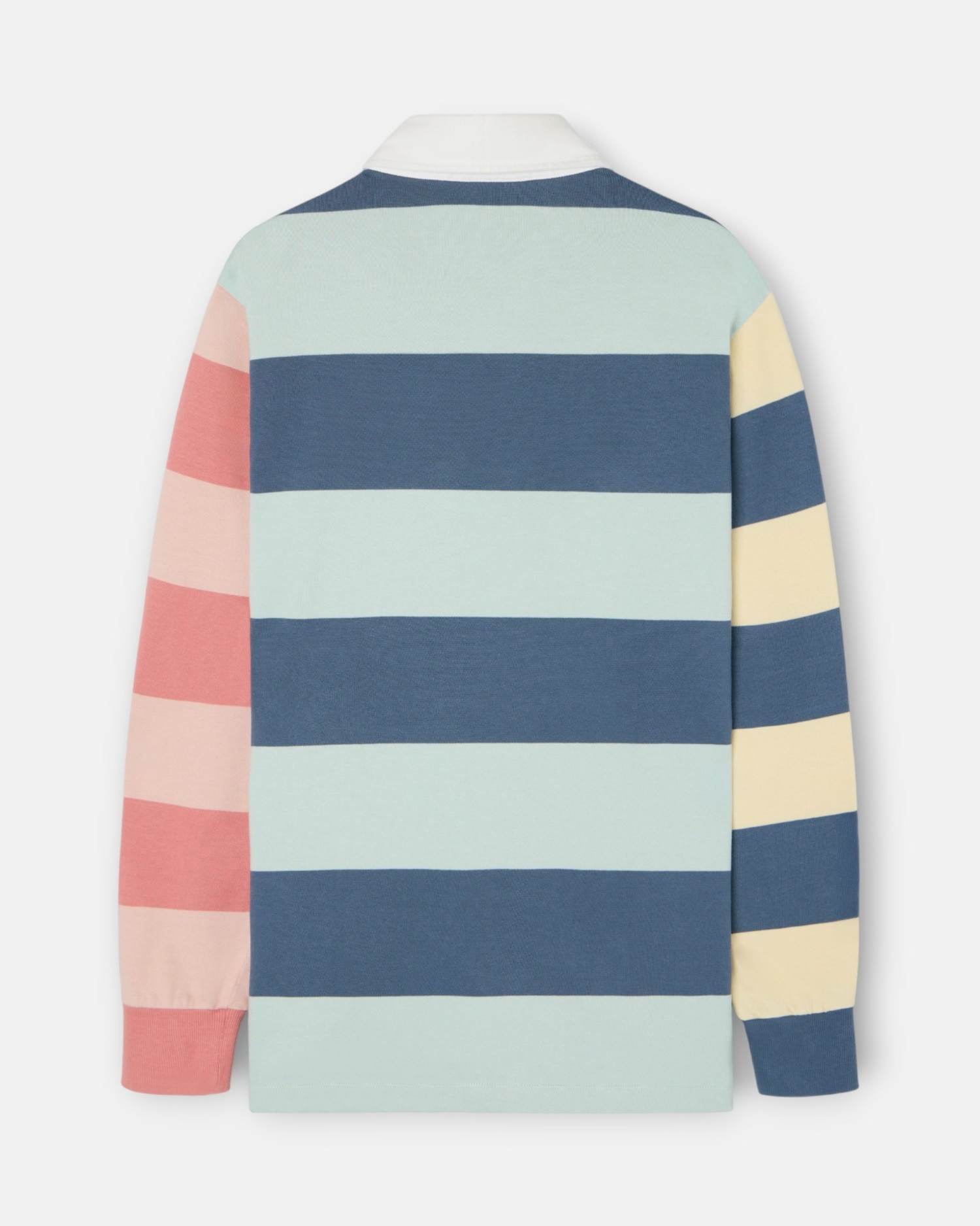 Polo de Manga Comprida Às Riscas Multicolor Multicolor-2