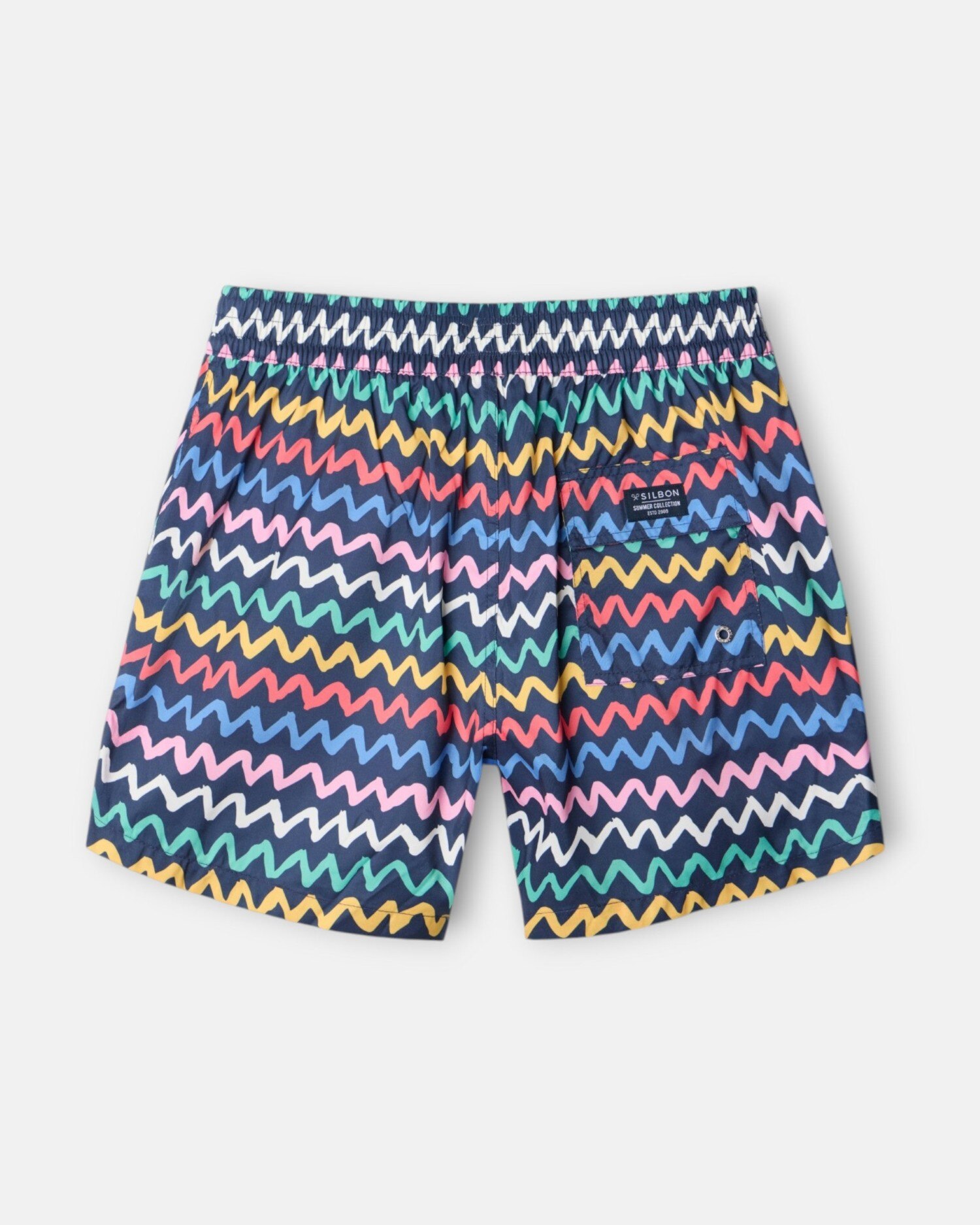 Fato de Banho Zigzag Multicolor Multicolor-5