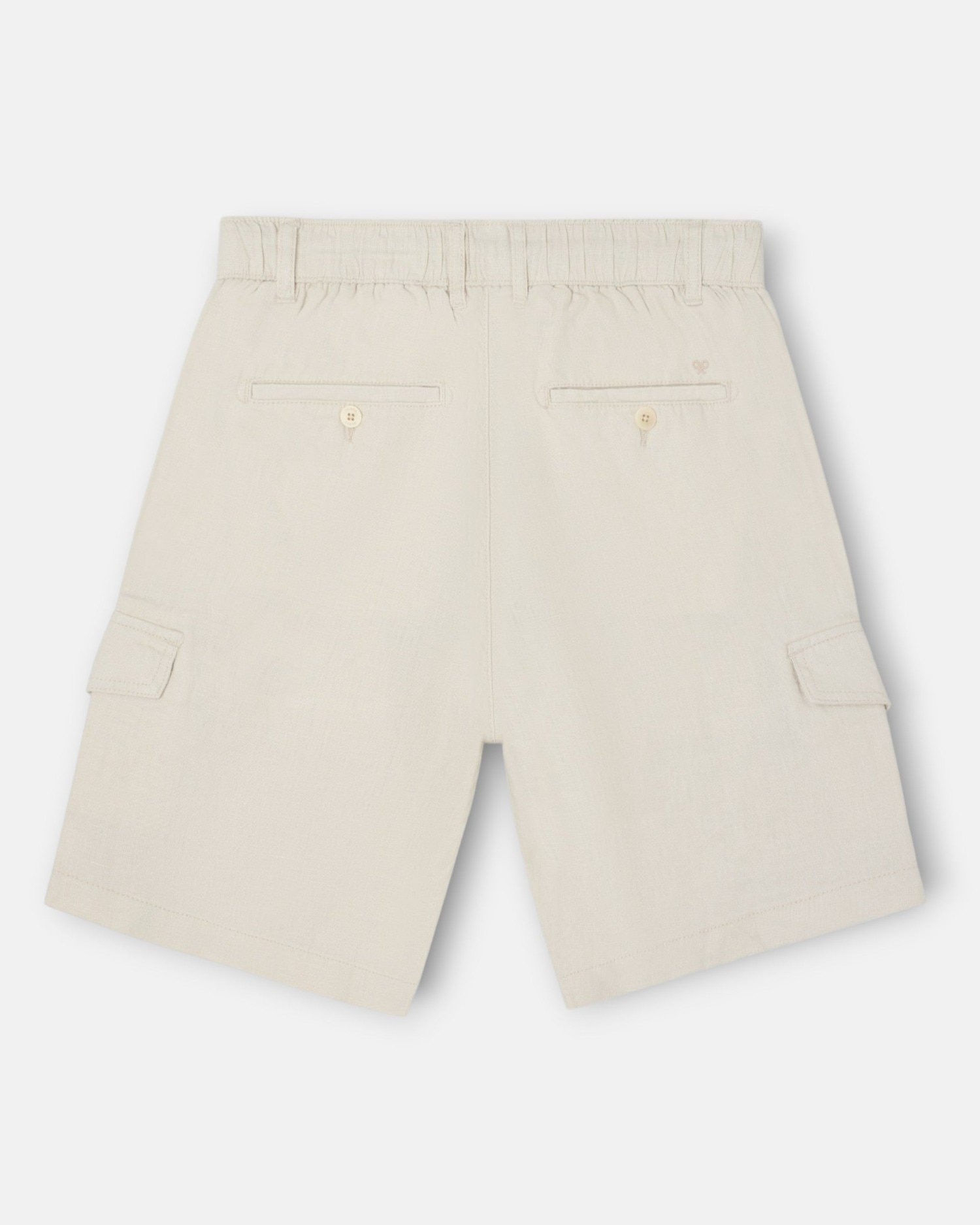 Bermudas de Linho com Bolso Pedra-5