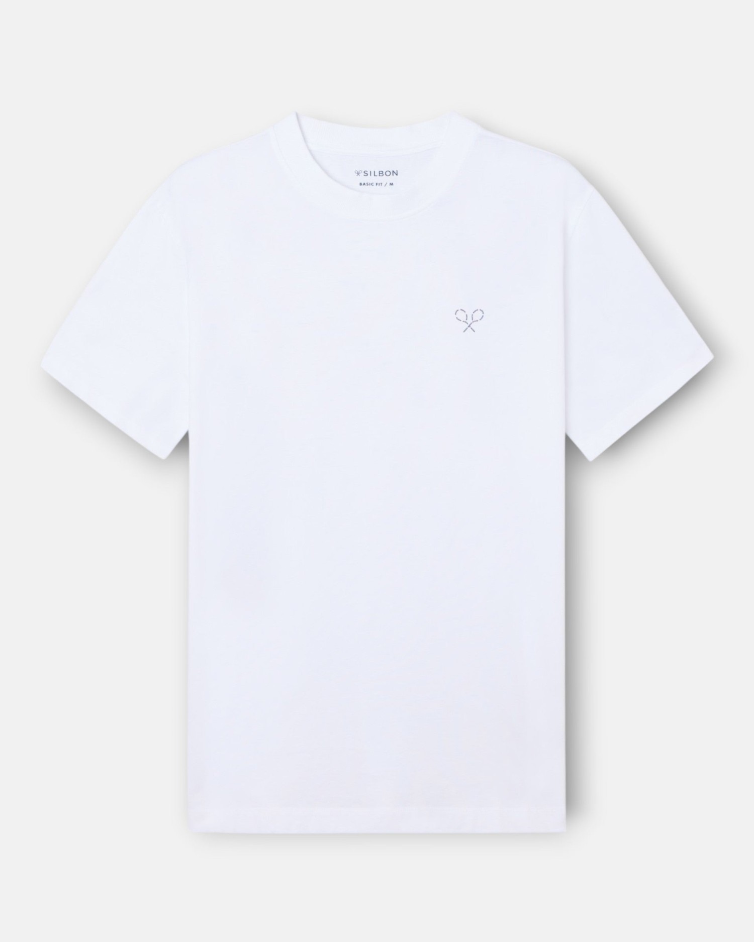 T-shirt Raquetes Lettering Branco-4