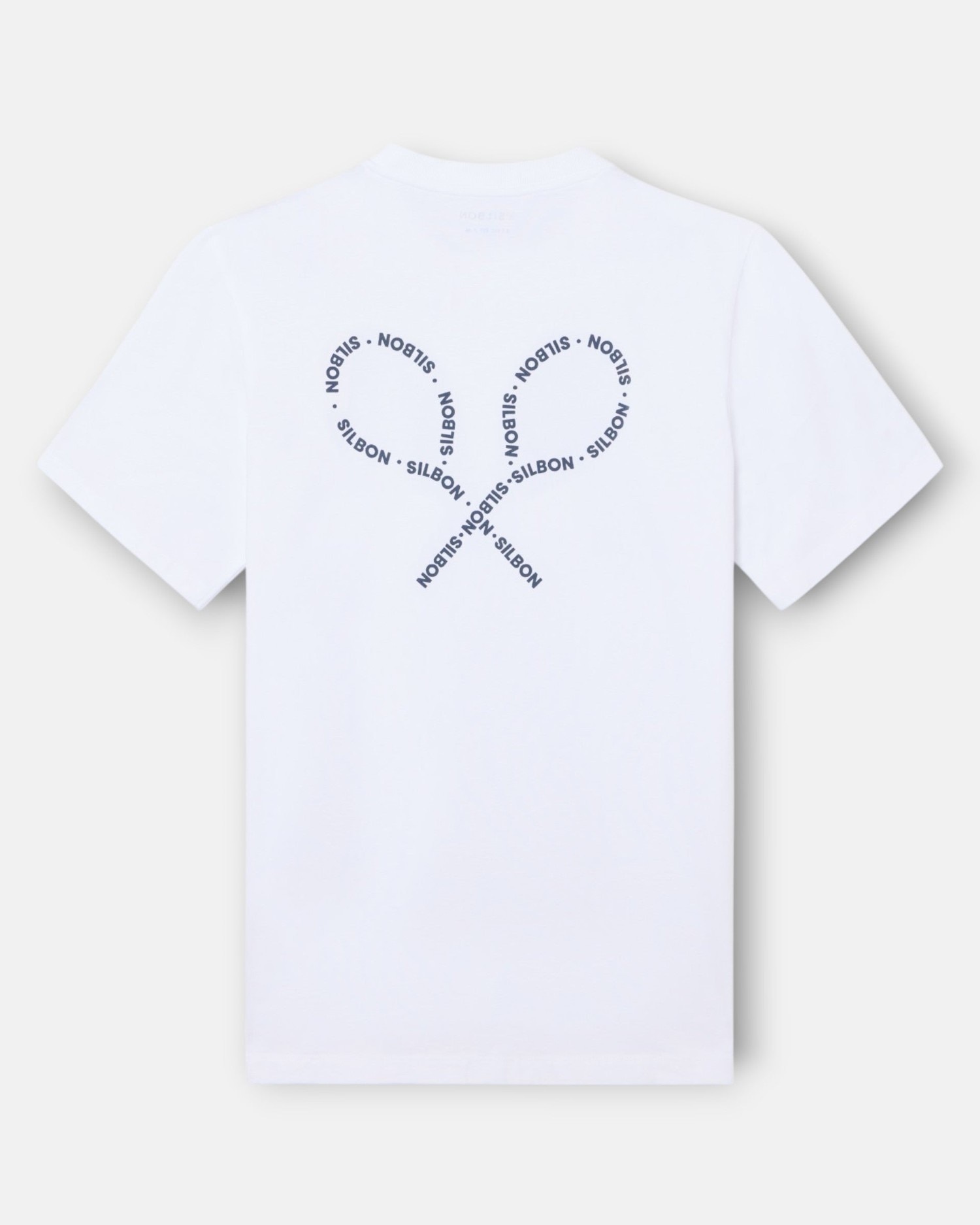 T-shirt Raquetes Lettering Branco-5