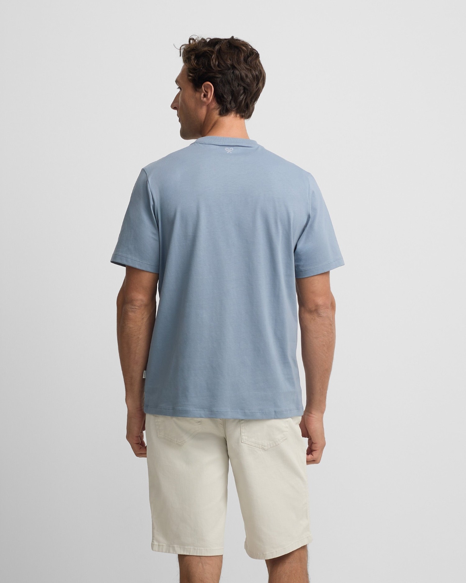 T-shirt Silbon Flock Azul-índigo-2