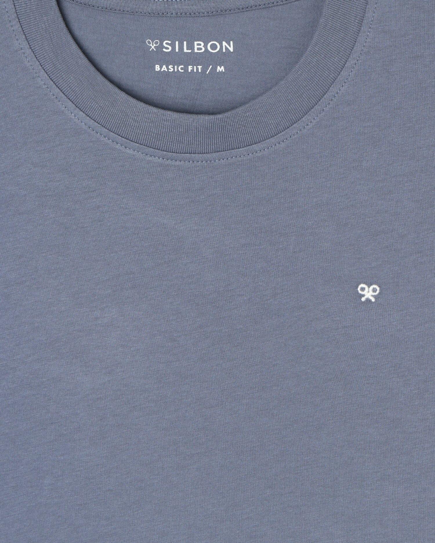 T-shirt Luxury Boat em Branco Azul-índigo-3