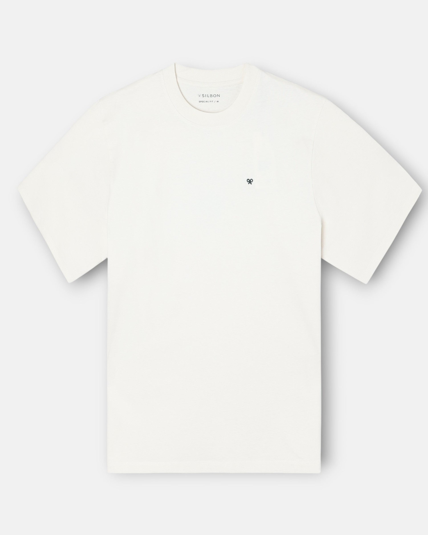 Imagem 0 de T-shirt Special Fit Silbon Plans em Creme