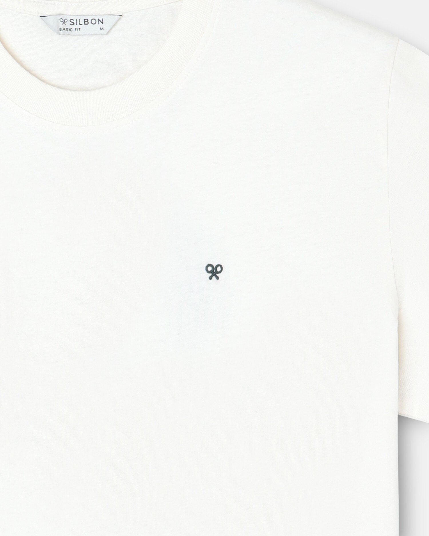 T-shirt de Manga Curta Country House em Creme Creme-3