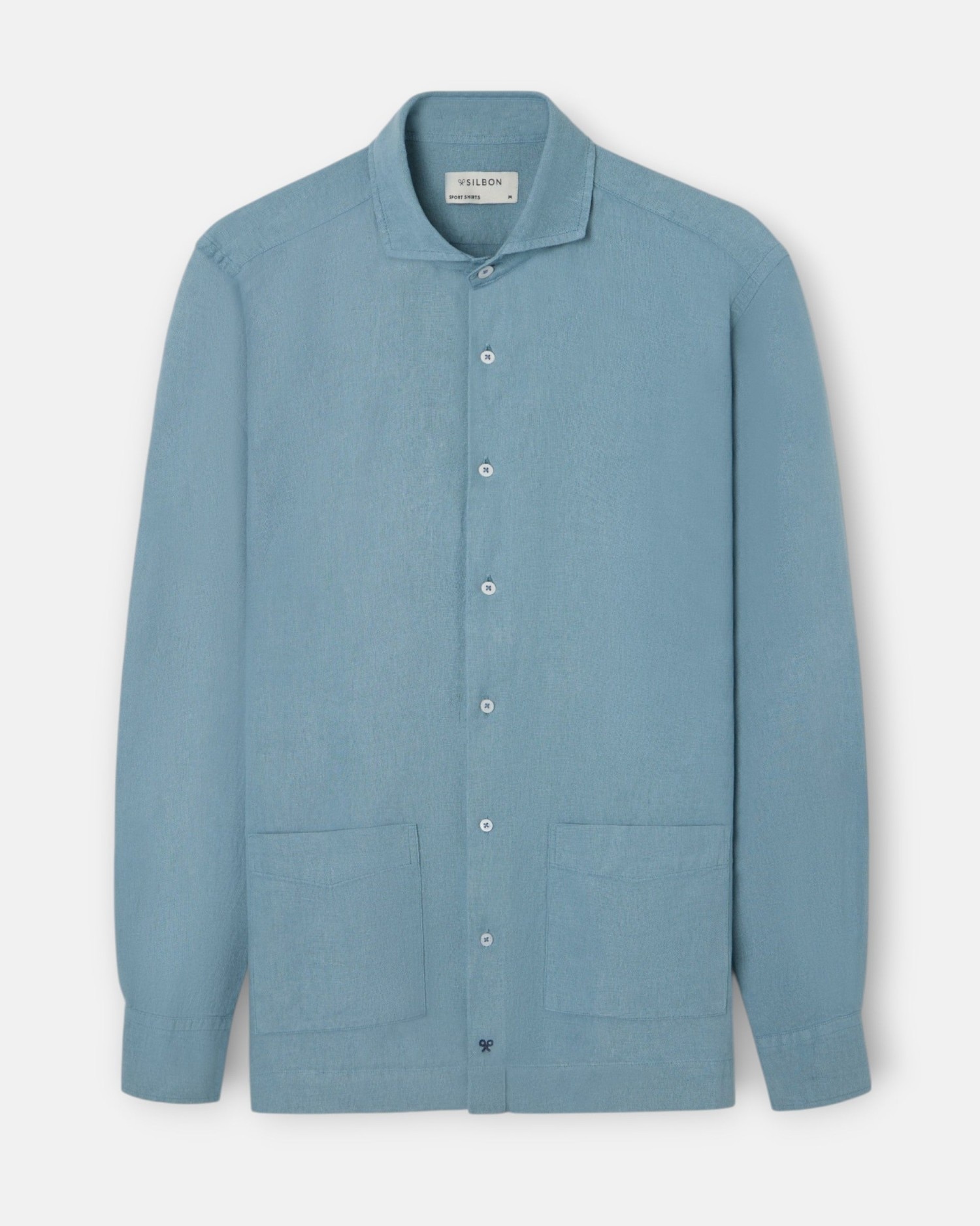 Camisa Sport Pockets Azul Índigo Azul-índigo-4