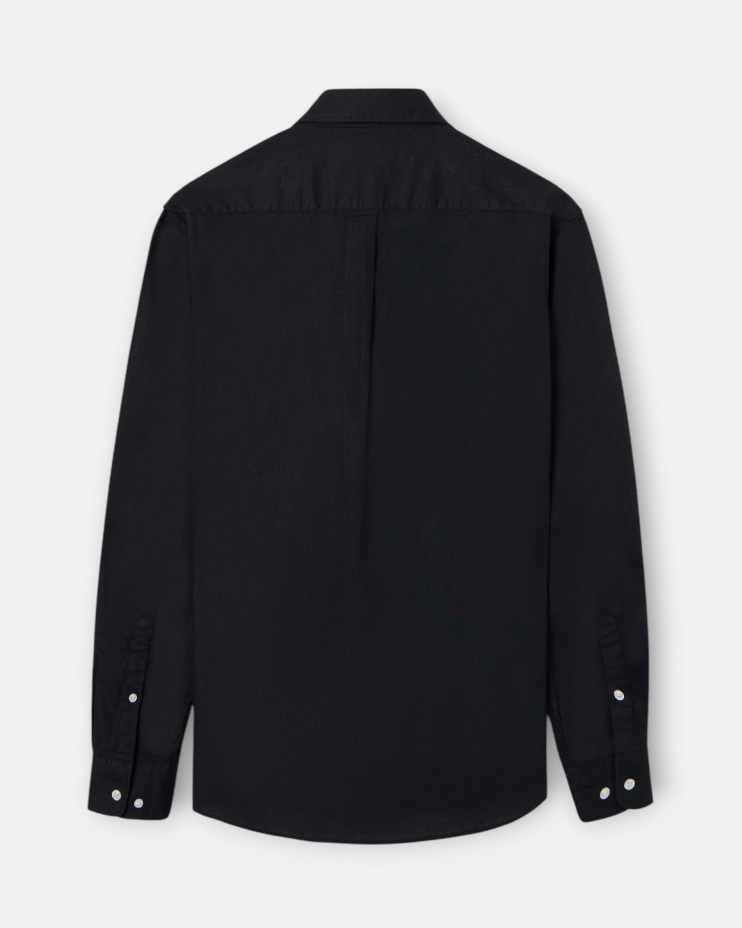 T-shirt Sport de Linho Preto-5