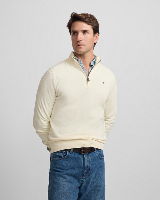 Imagem 0 de Camisola Lisa com Fecho Zip Médio