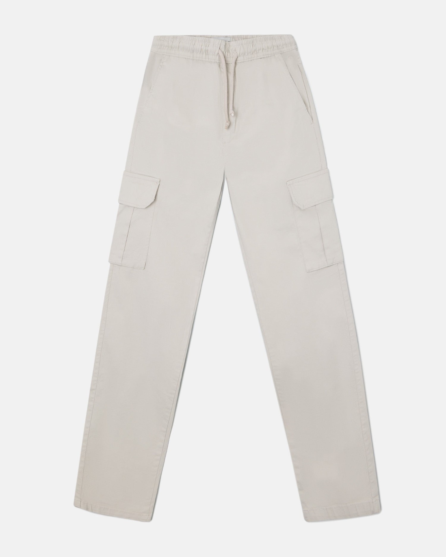 Calças Sport Jogger Cargo Bege-4