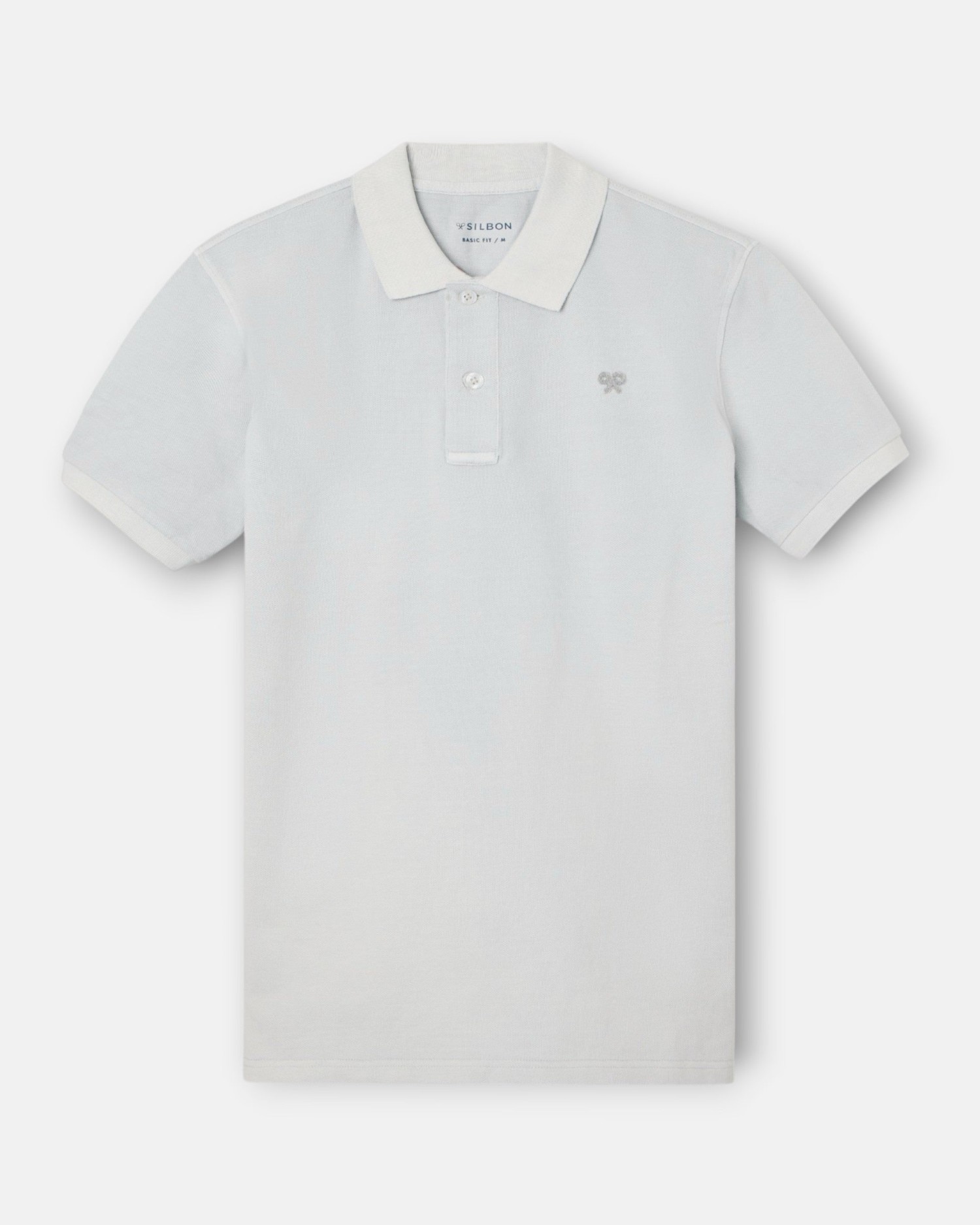 Polo Clássico Garment Dye Azul-claro-4