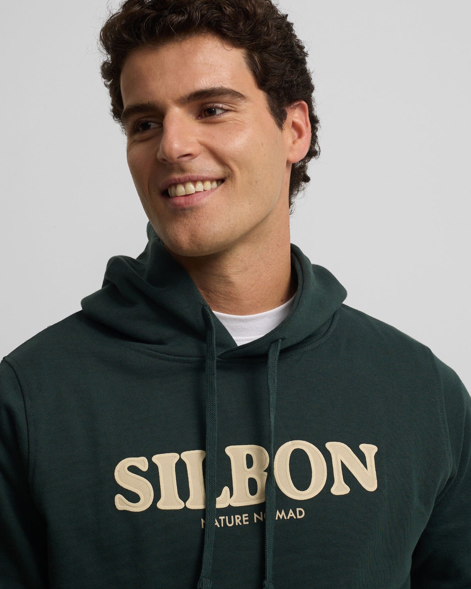 Sweatshirt com Capuz Nomad em Verde-escuro Verde-3