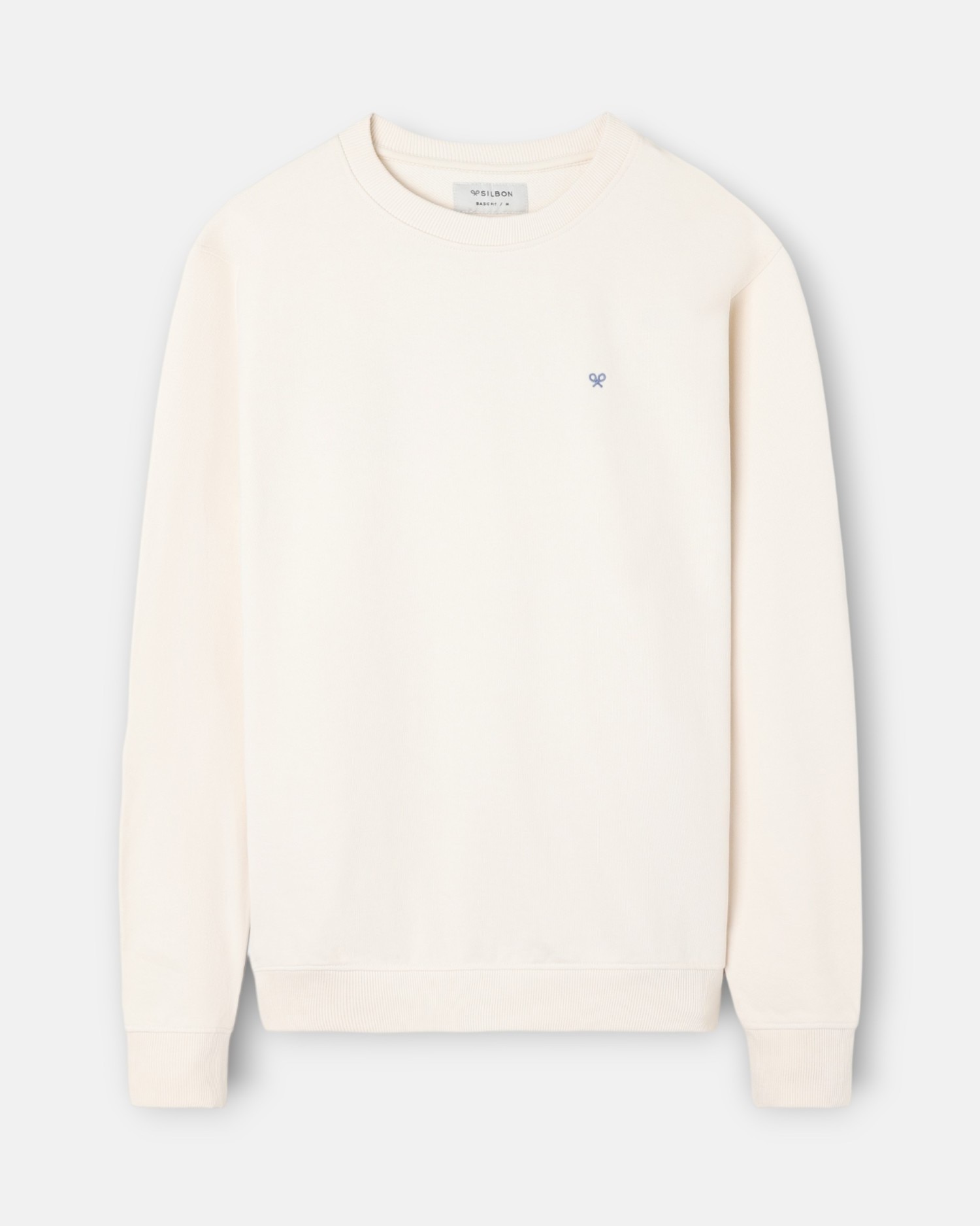 Sweatshirt sem Capuz Creative Dept Creme Creme-1