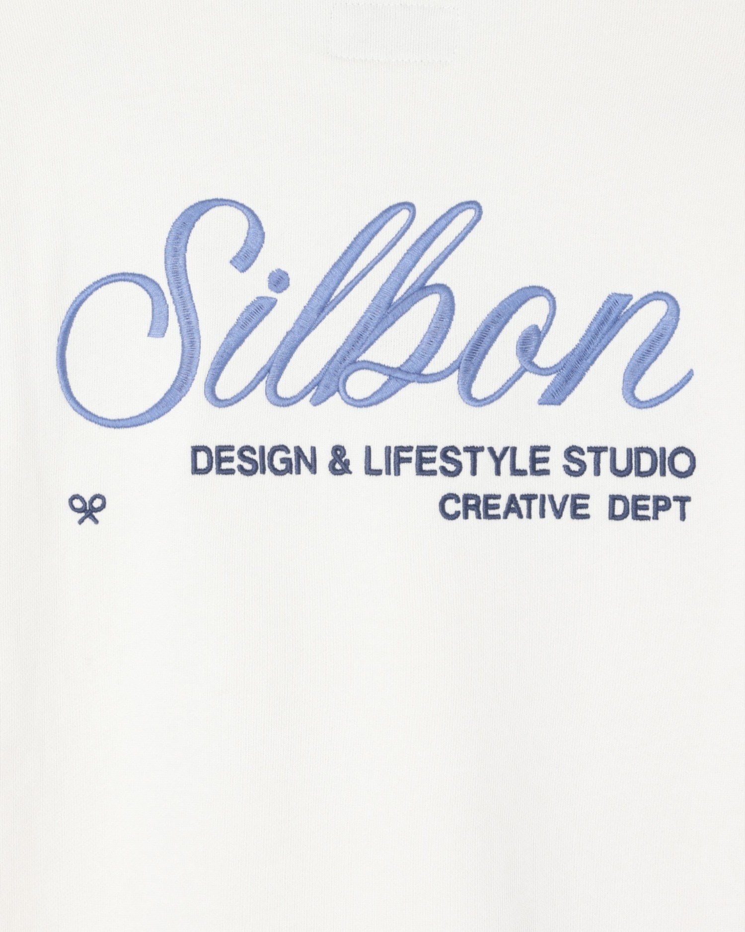 Sweatshirt sem Capuz Creative Dept Creme Creme-4