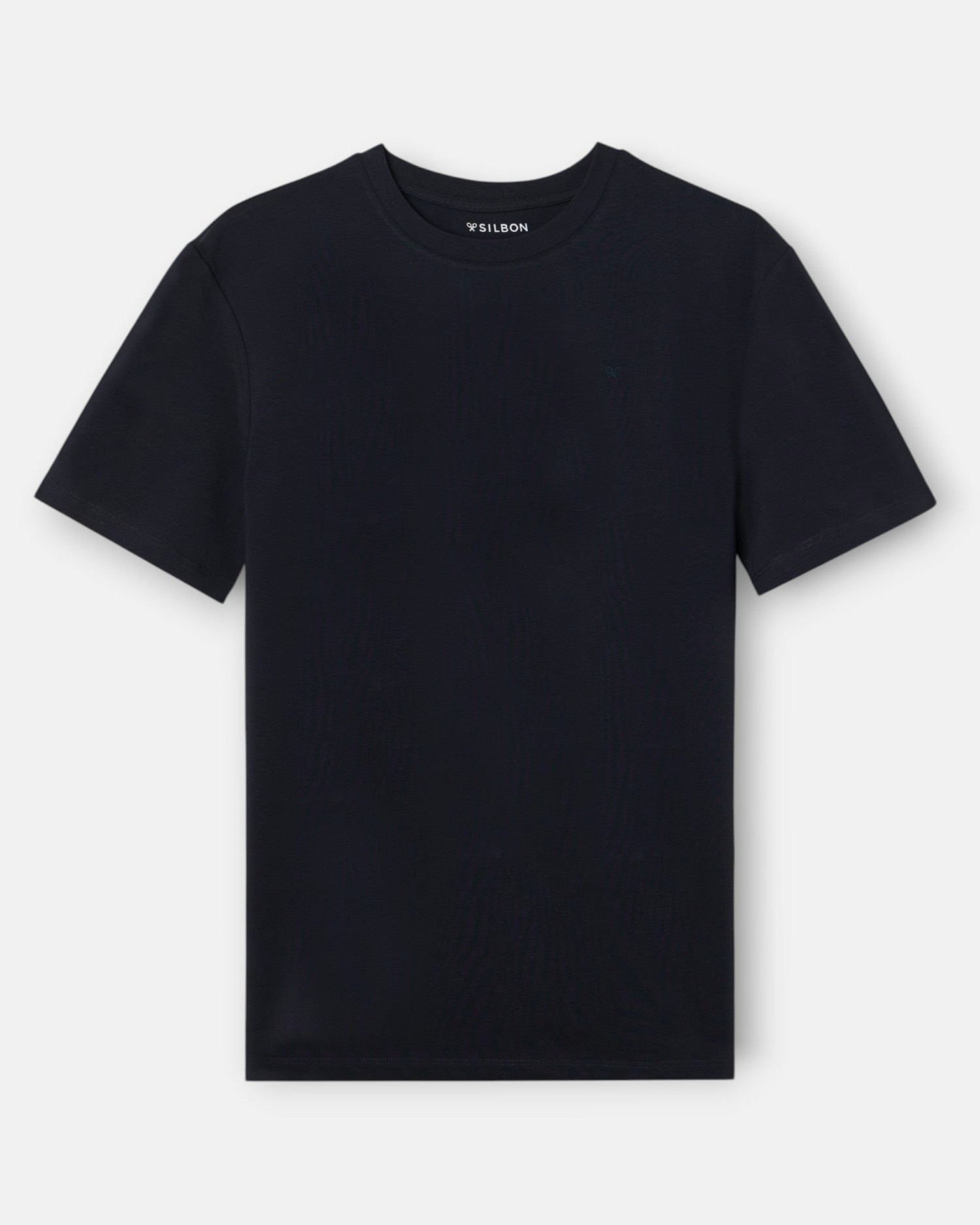 T-shirt Slim Fit Business Azul-marinho-4