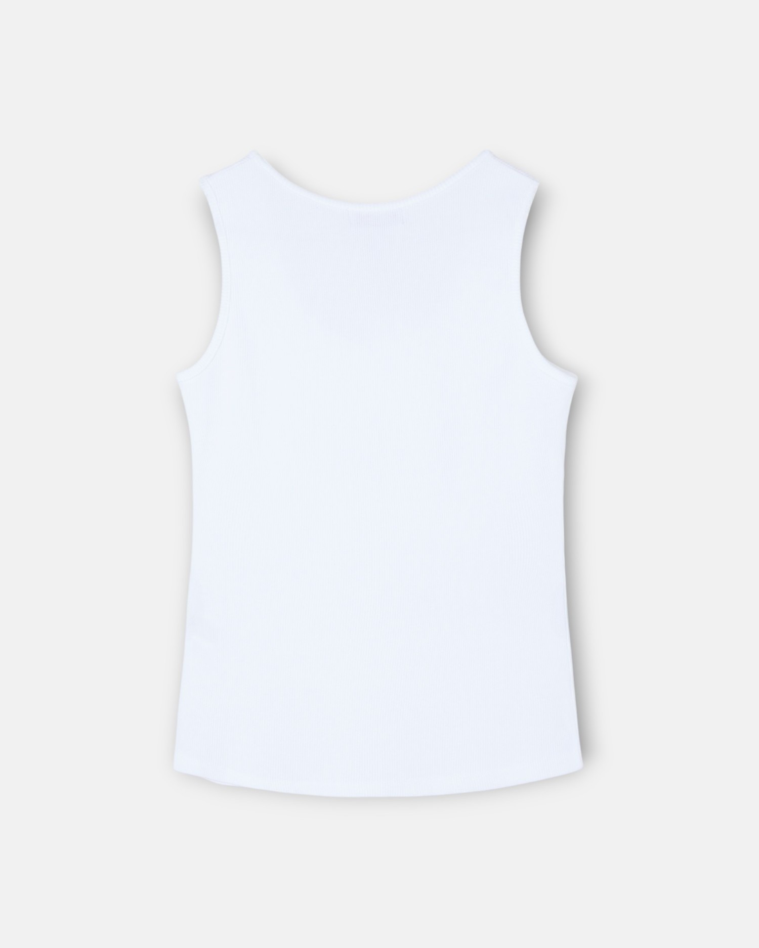 T-shirt Tank Silbon com Apliques Branco-5